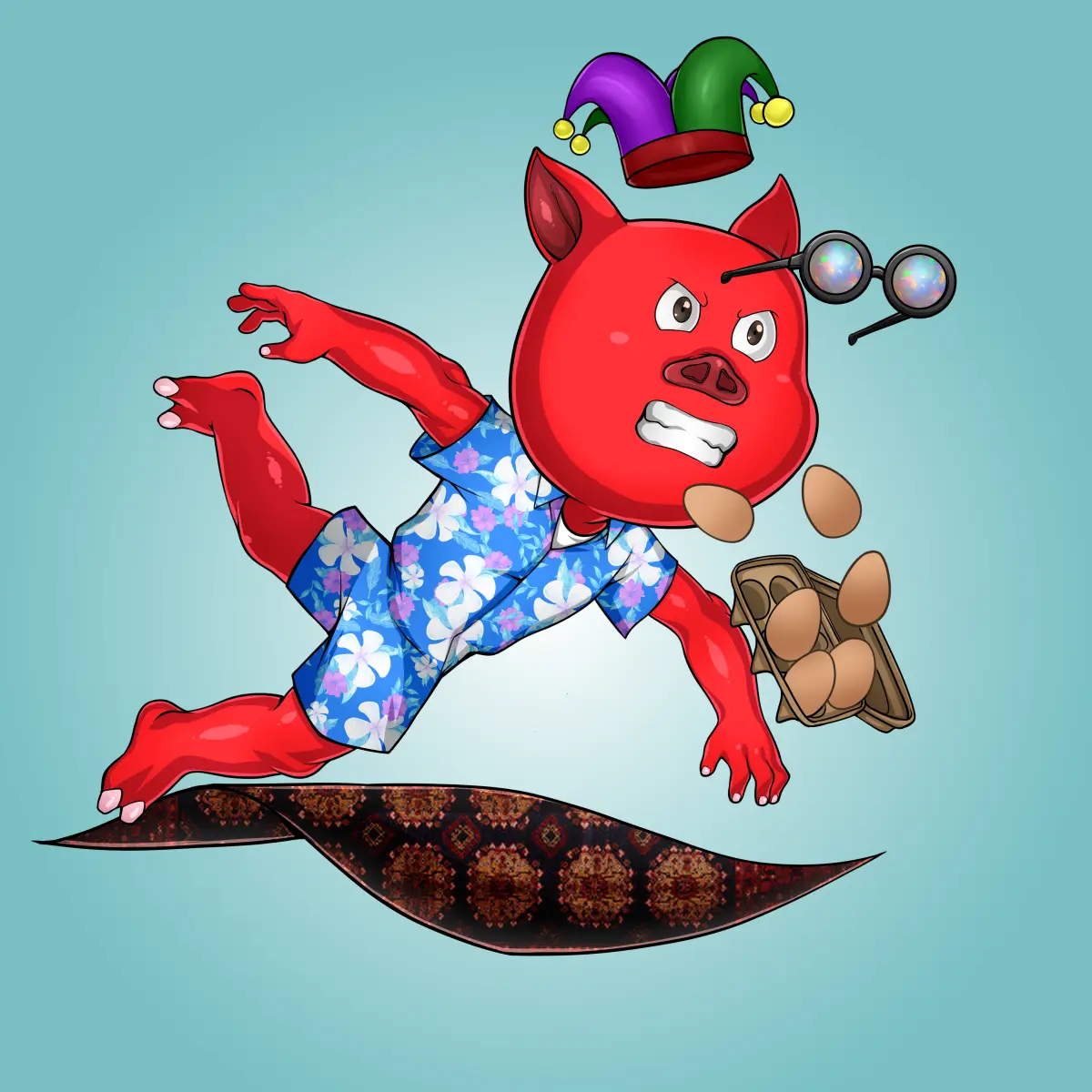 Rug Friends  #6780 NFT on Algorand