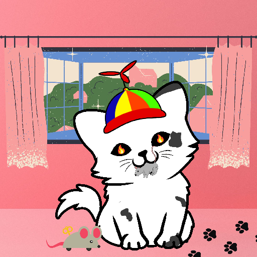 Happy Hoomens Cat#0641 NFT on Algorand