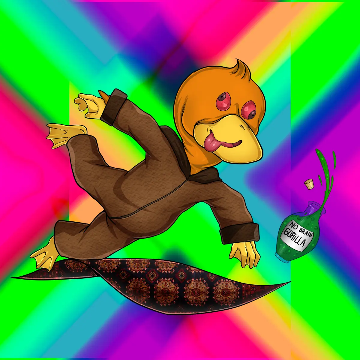 Rug Friends  #1500 NFT on Algorand