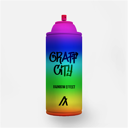 GraffCity Spray Rainbow Effect