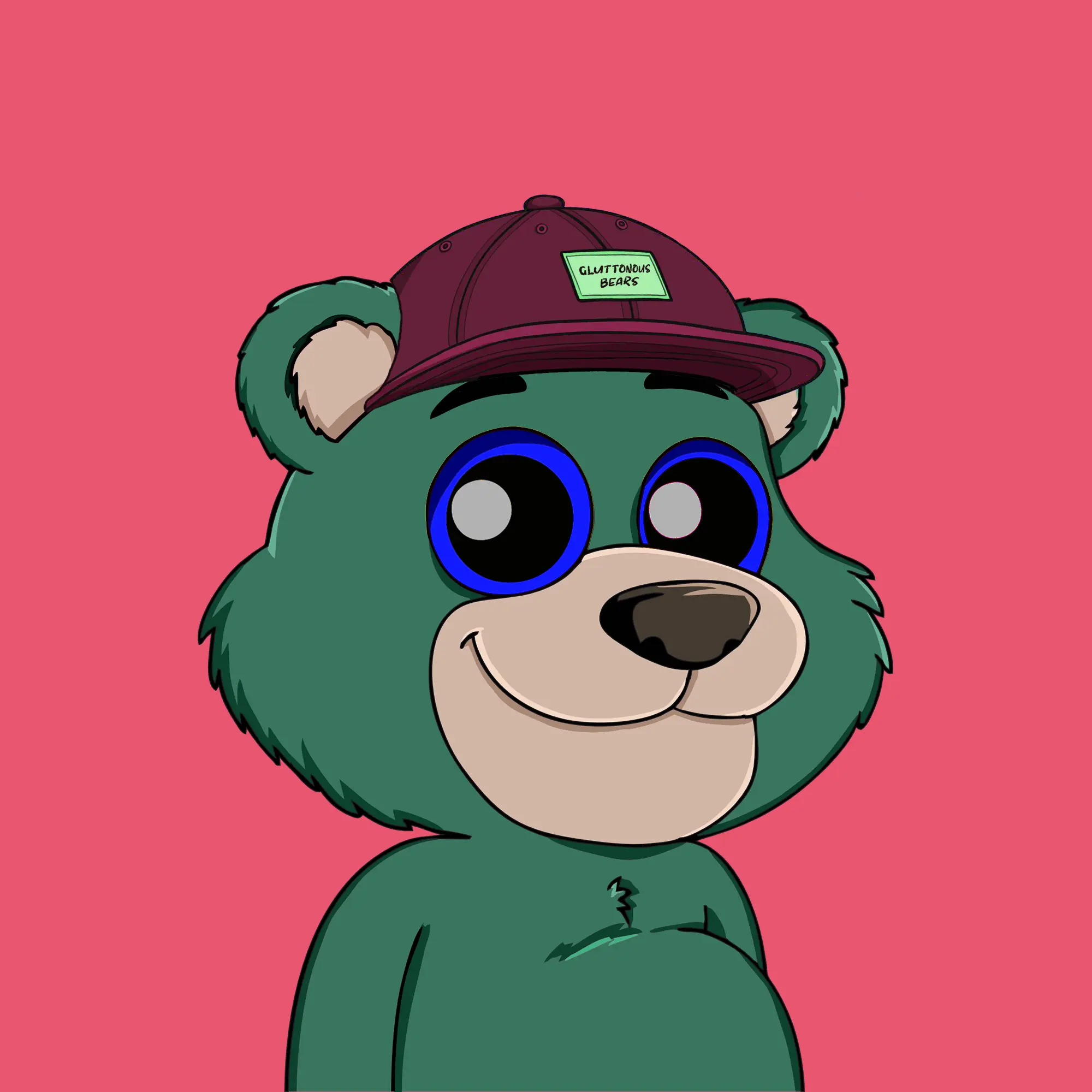 Gluttonous Bears #443 NFT on Algorand