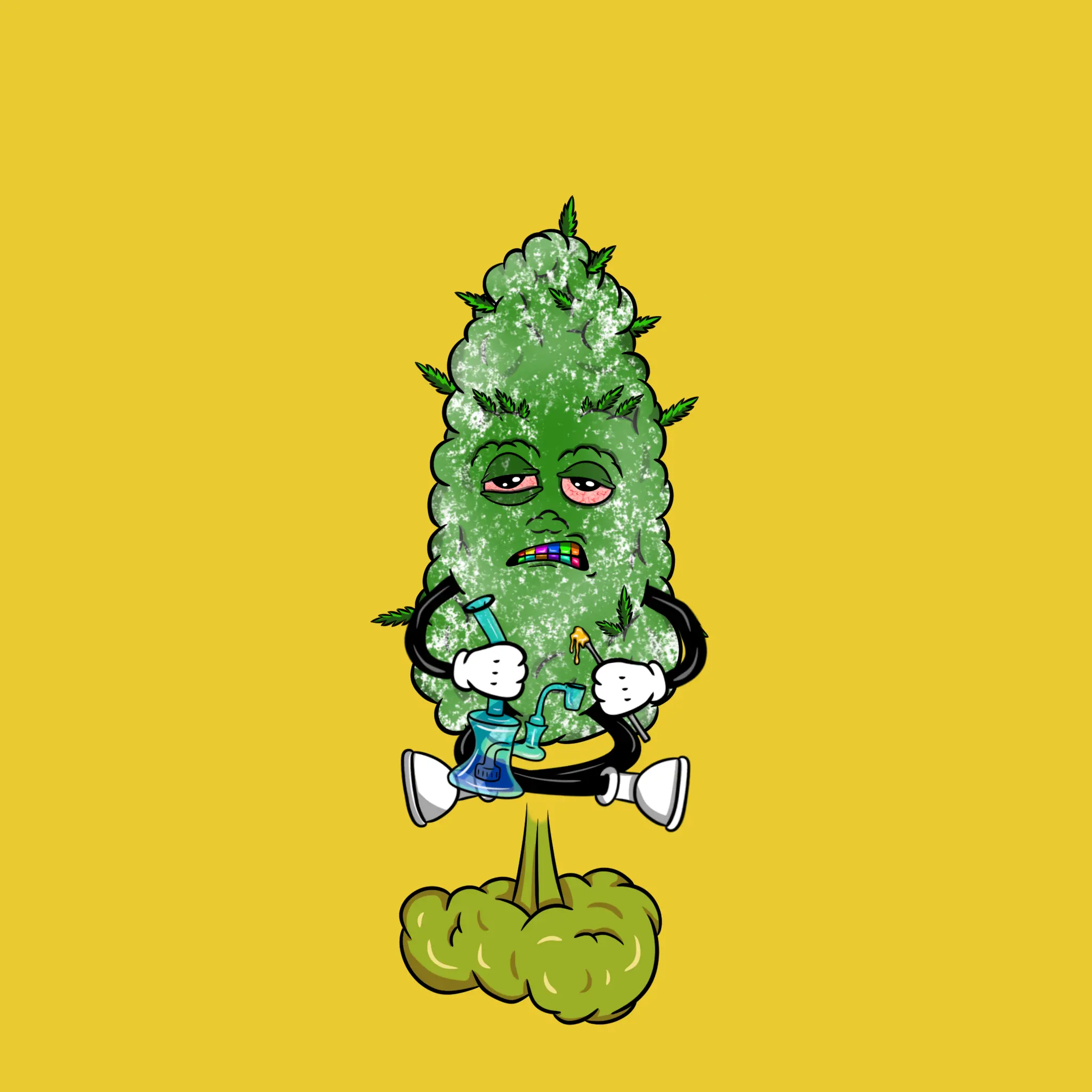 Blazing Budz #700 NFT on Algorand