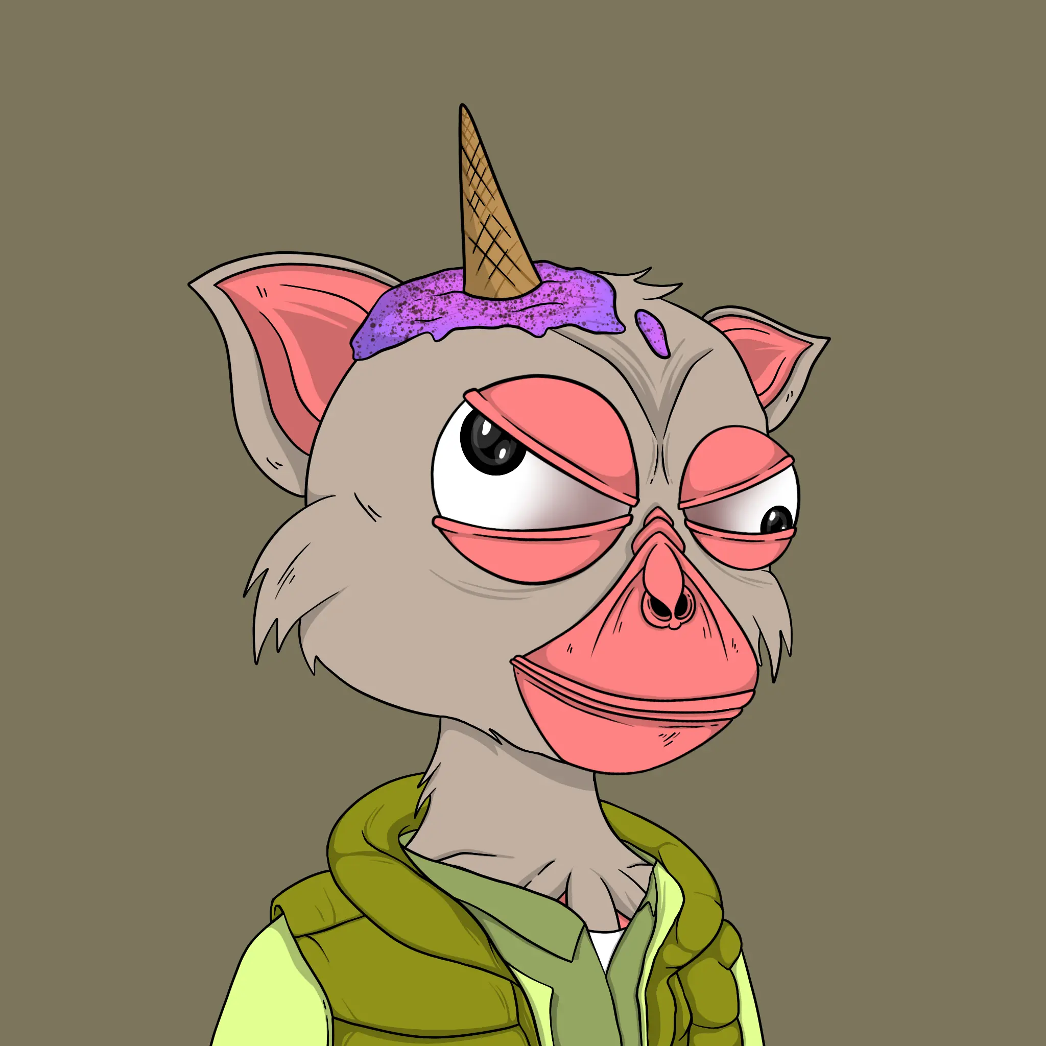 Trendy Tarsier #802 NFT on Algorand