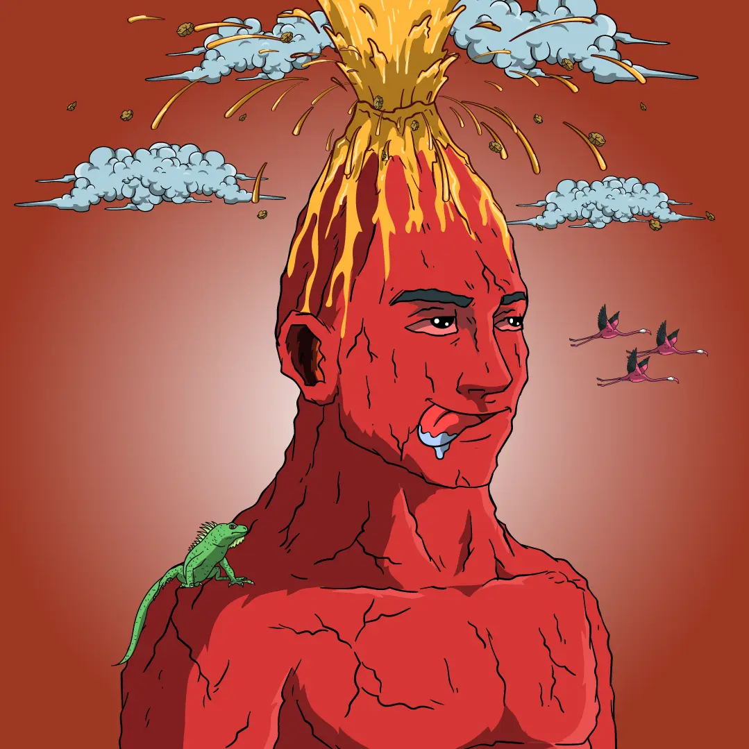 Volcano Boyz #422 NFT on Algorand
