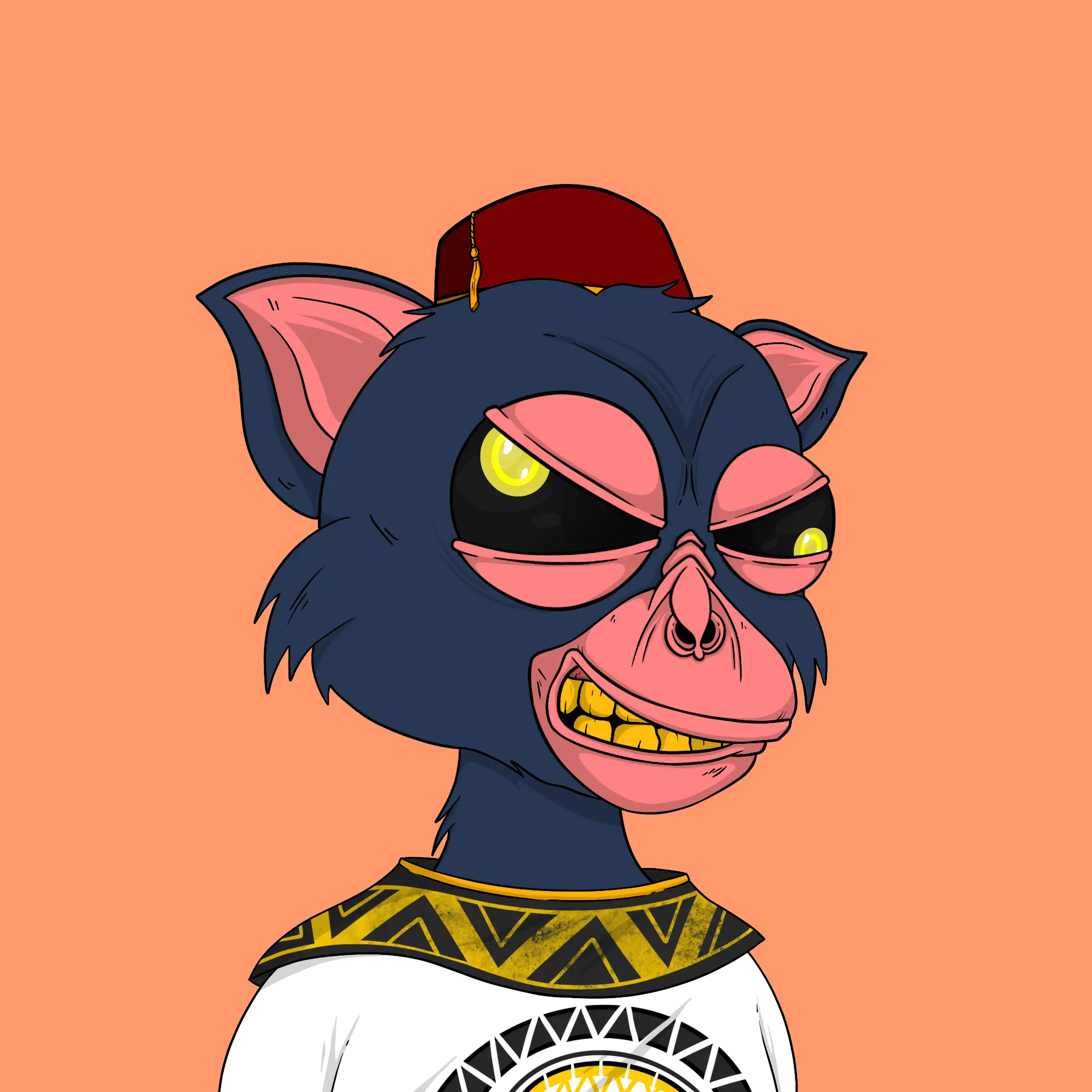Trendy Tarsier #2566 NFT on Algorand