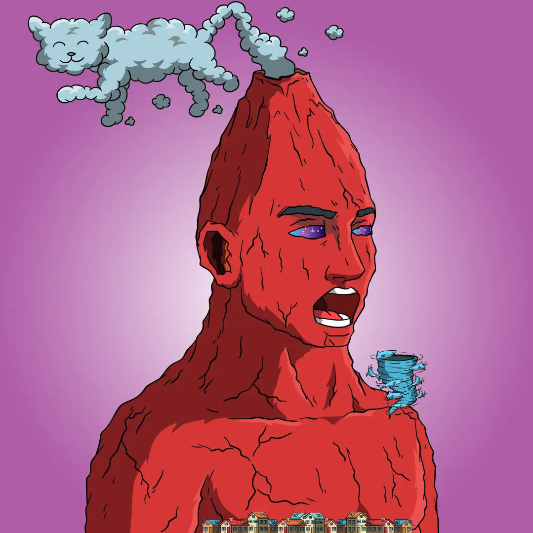 Volcano Boyz #558 NFT on Algorand