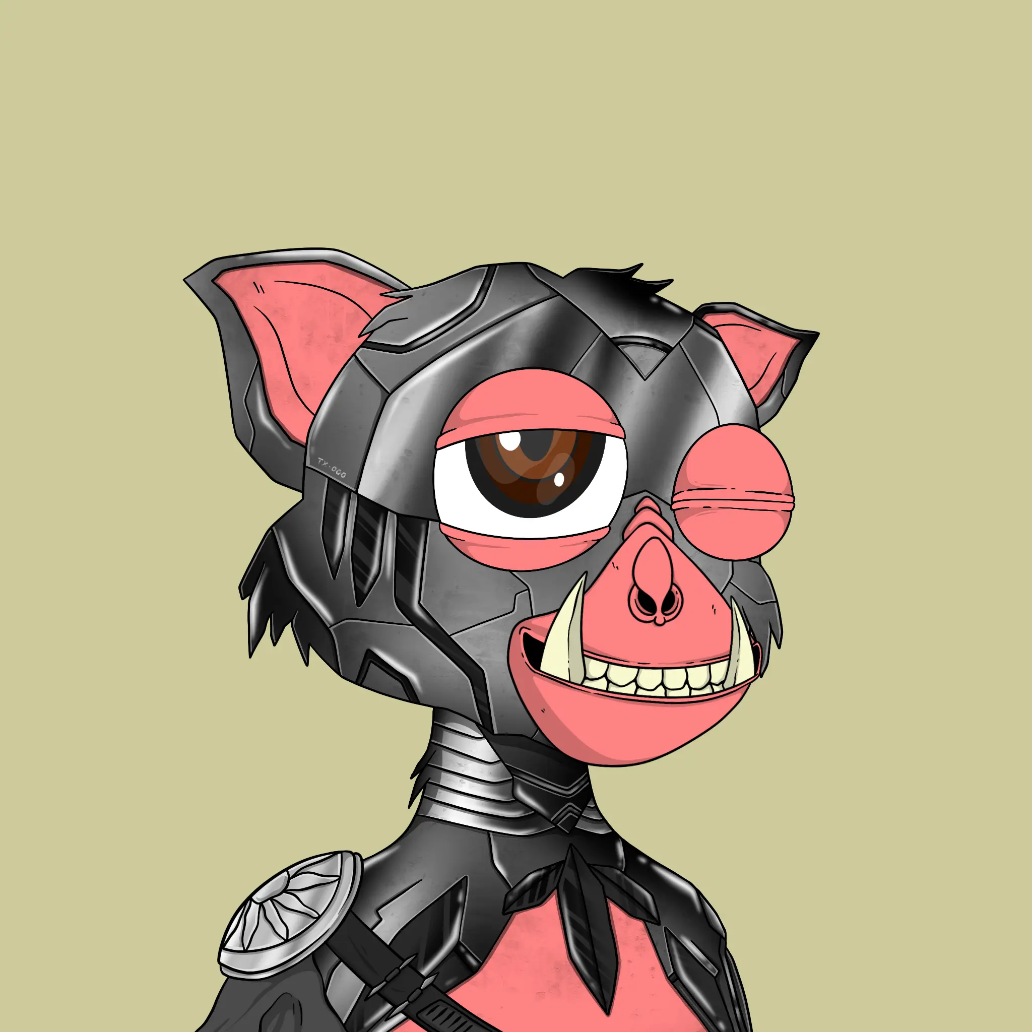 Trendy Tarsier #2049 NFT on Algorand