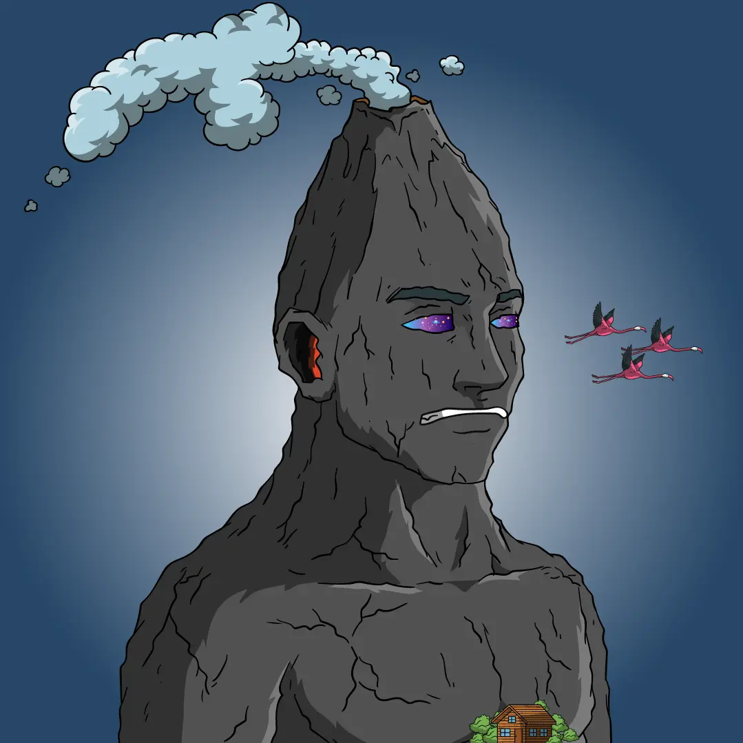 Volcano Boyz #1176 NFT on Algorand