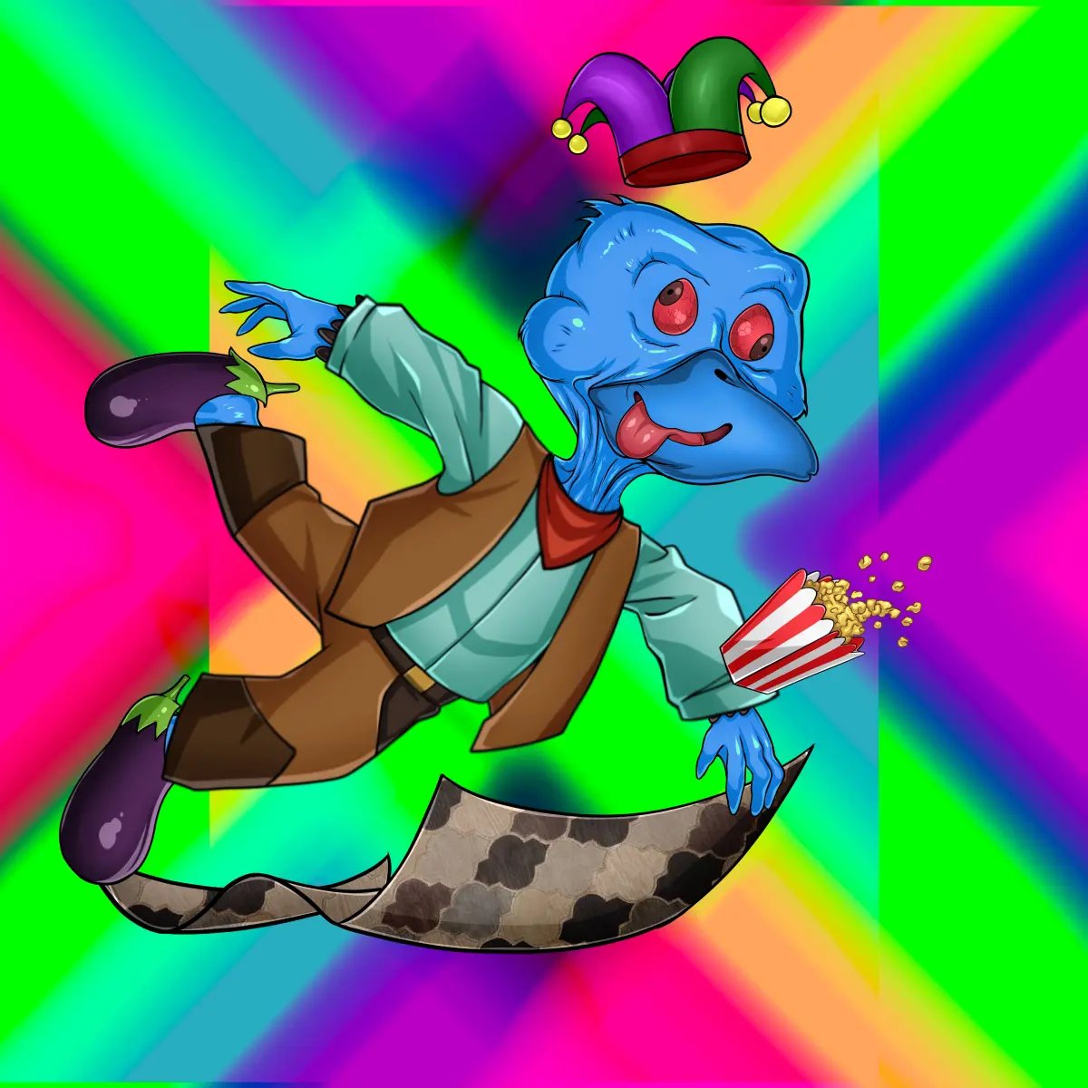 Rug Friends  #2129 NFT on Algorand