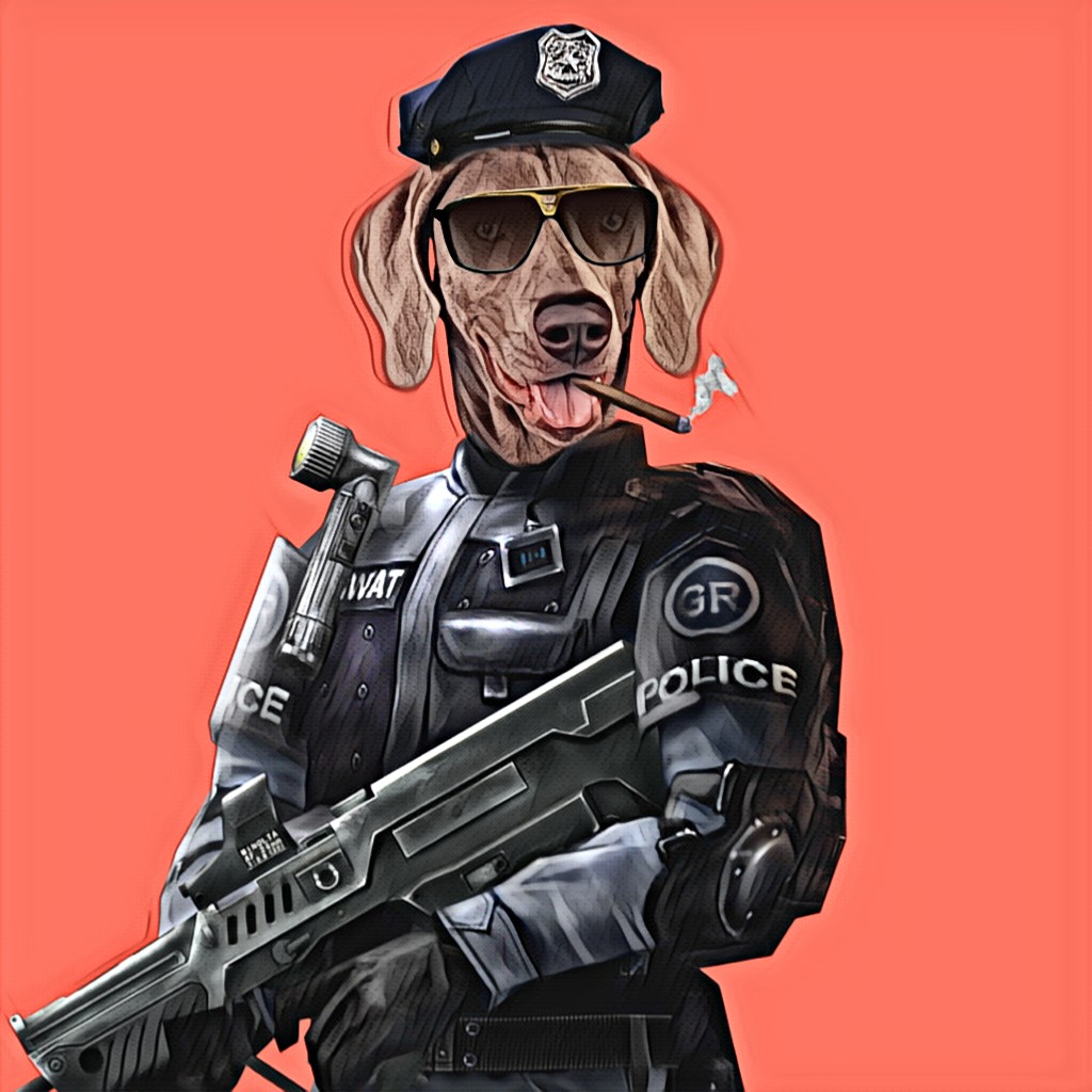 Dashing Dog#8 NFT on Algorand