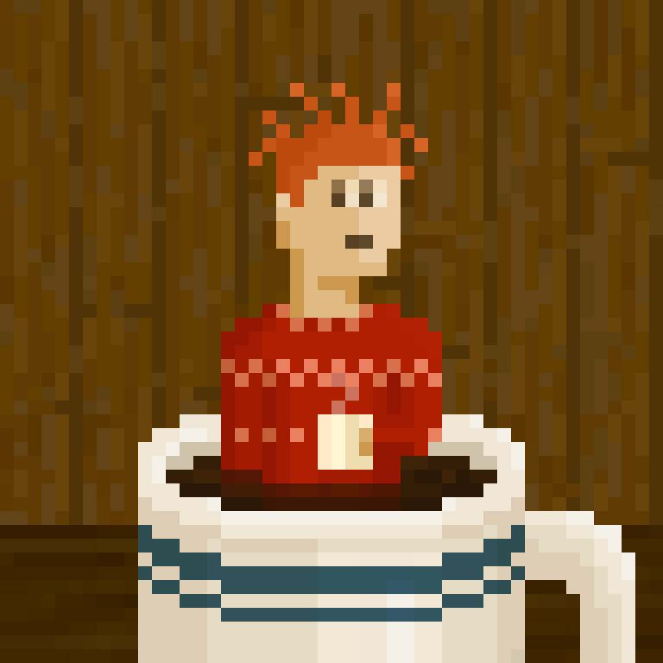 CoffeeBits Bather #2186 NFT on Algorand
