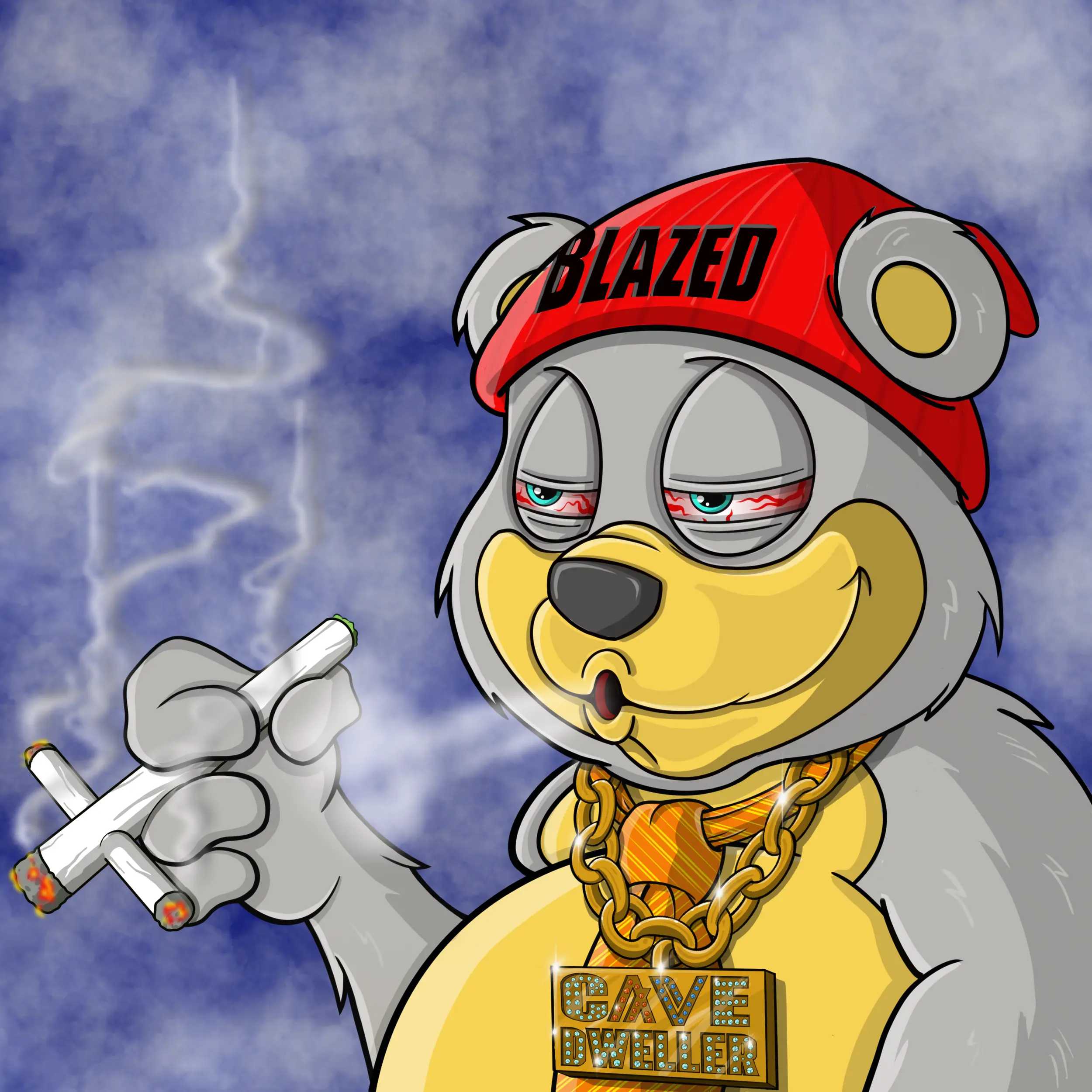 Burnin Bears #2070 NFT on Algorand