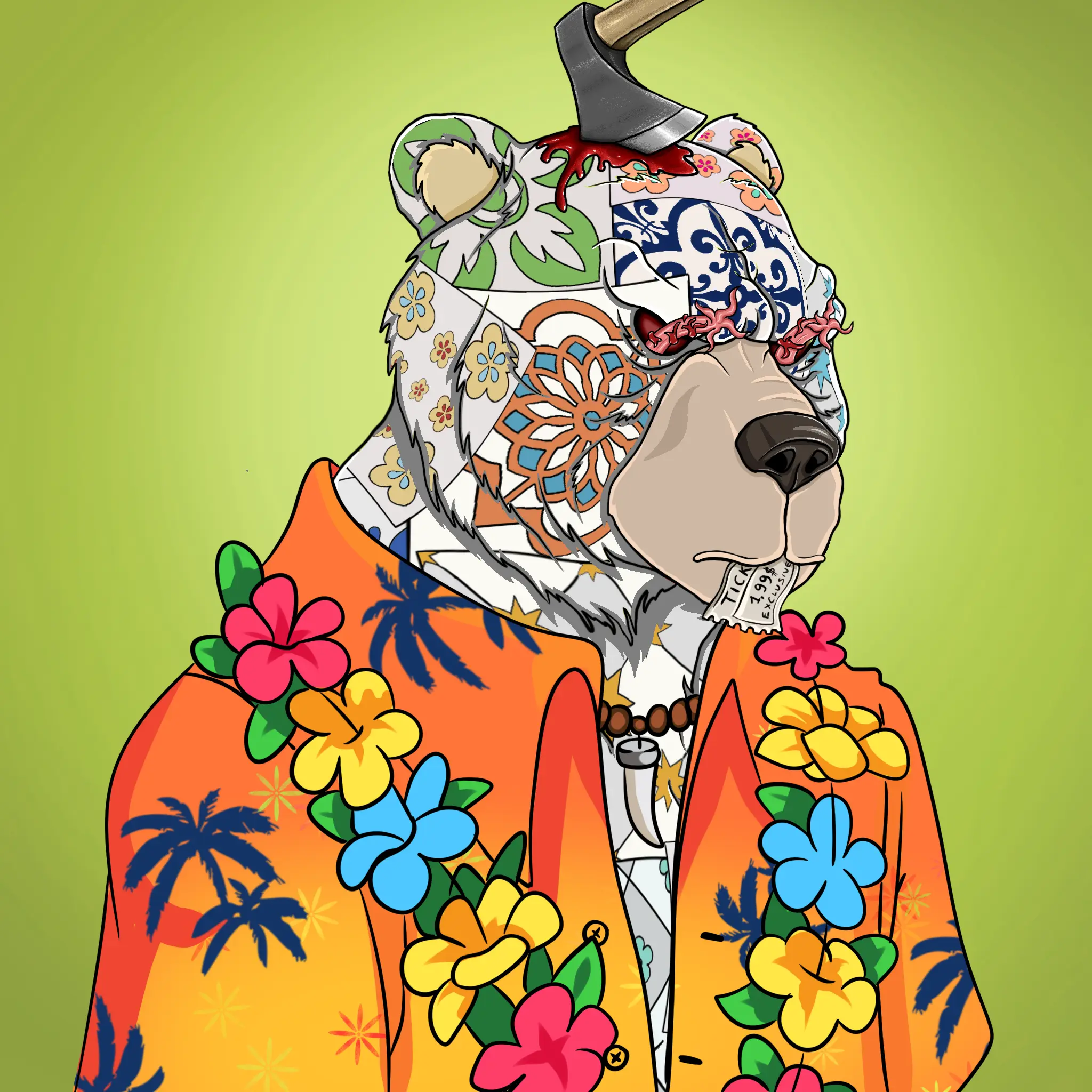 Mad Bears #425 NFT on Algorand