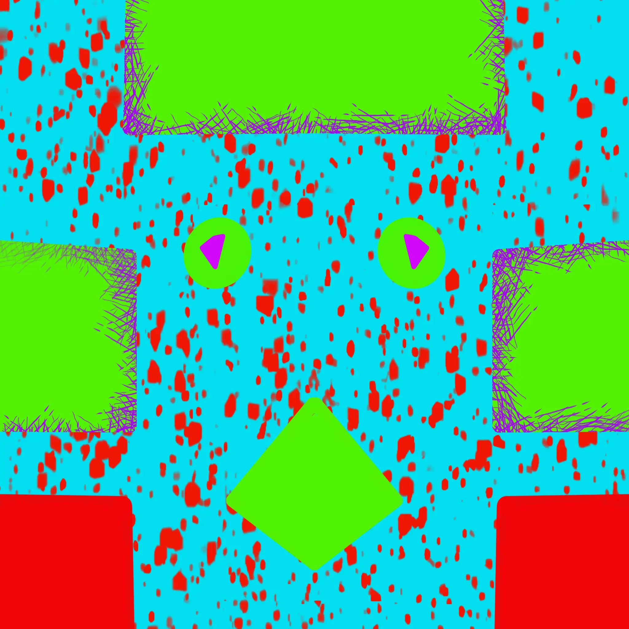 Blockies #644 NFT on Algorand