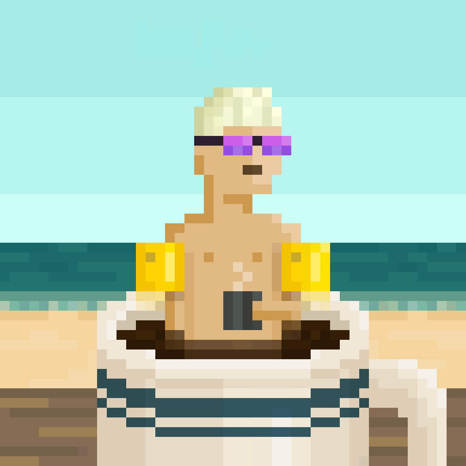 CoffeeBits Bather #3181 NFT on Algorand