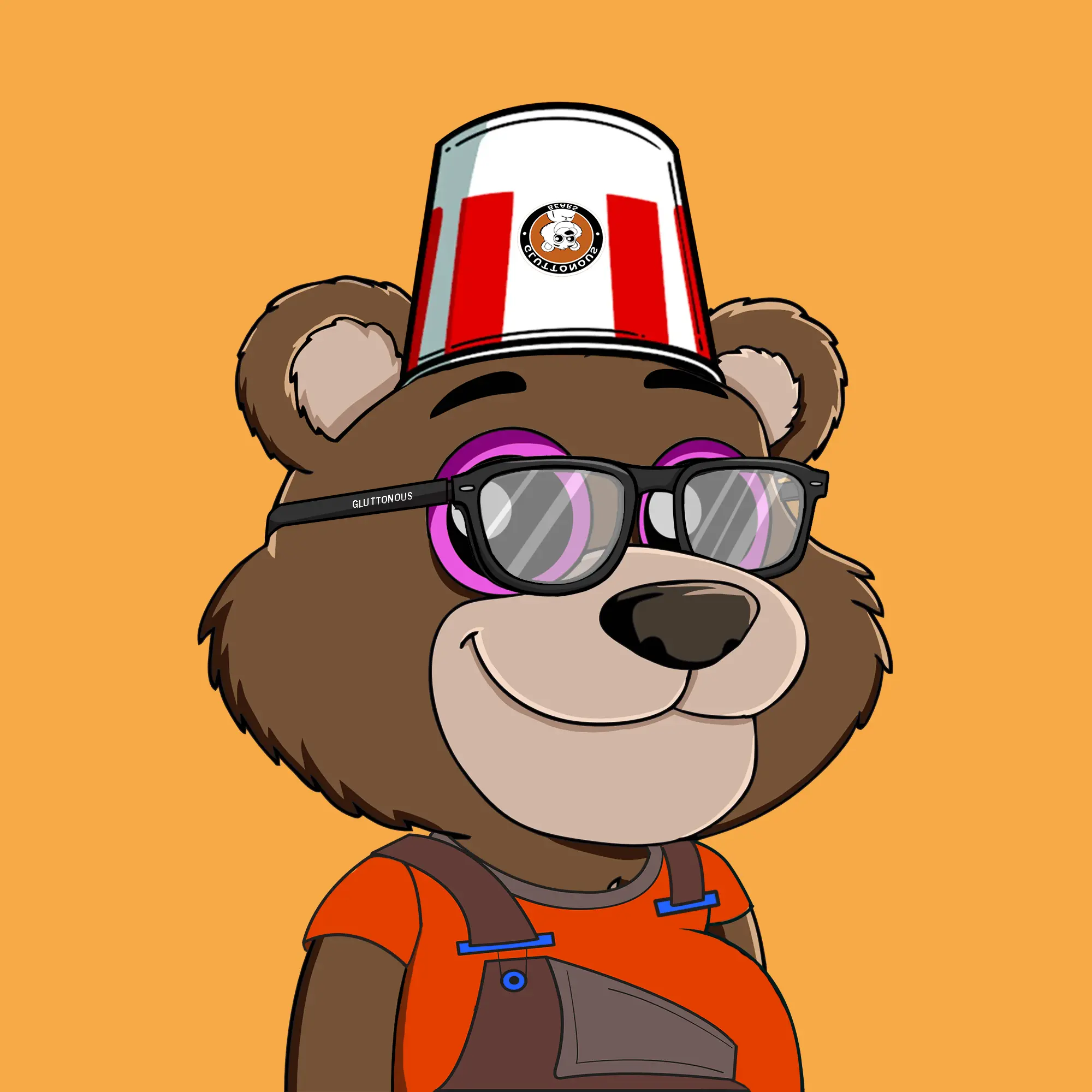 Gluttonous Bears #562 NFT on Algorand