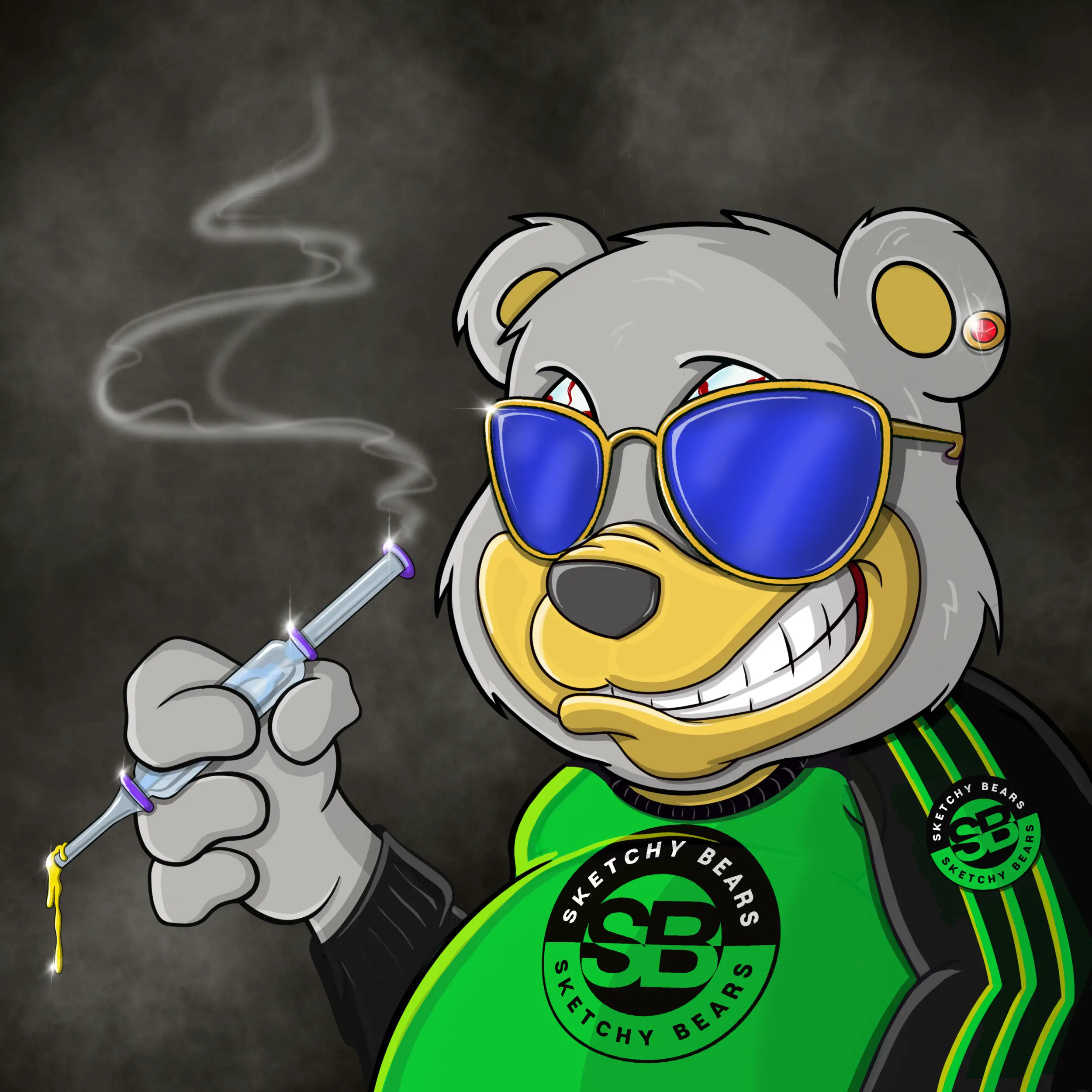 Burnin Bears #1741 NFT on Algorand