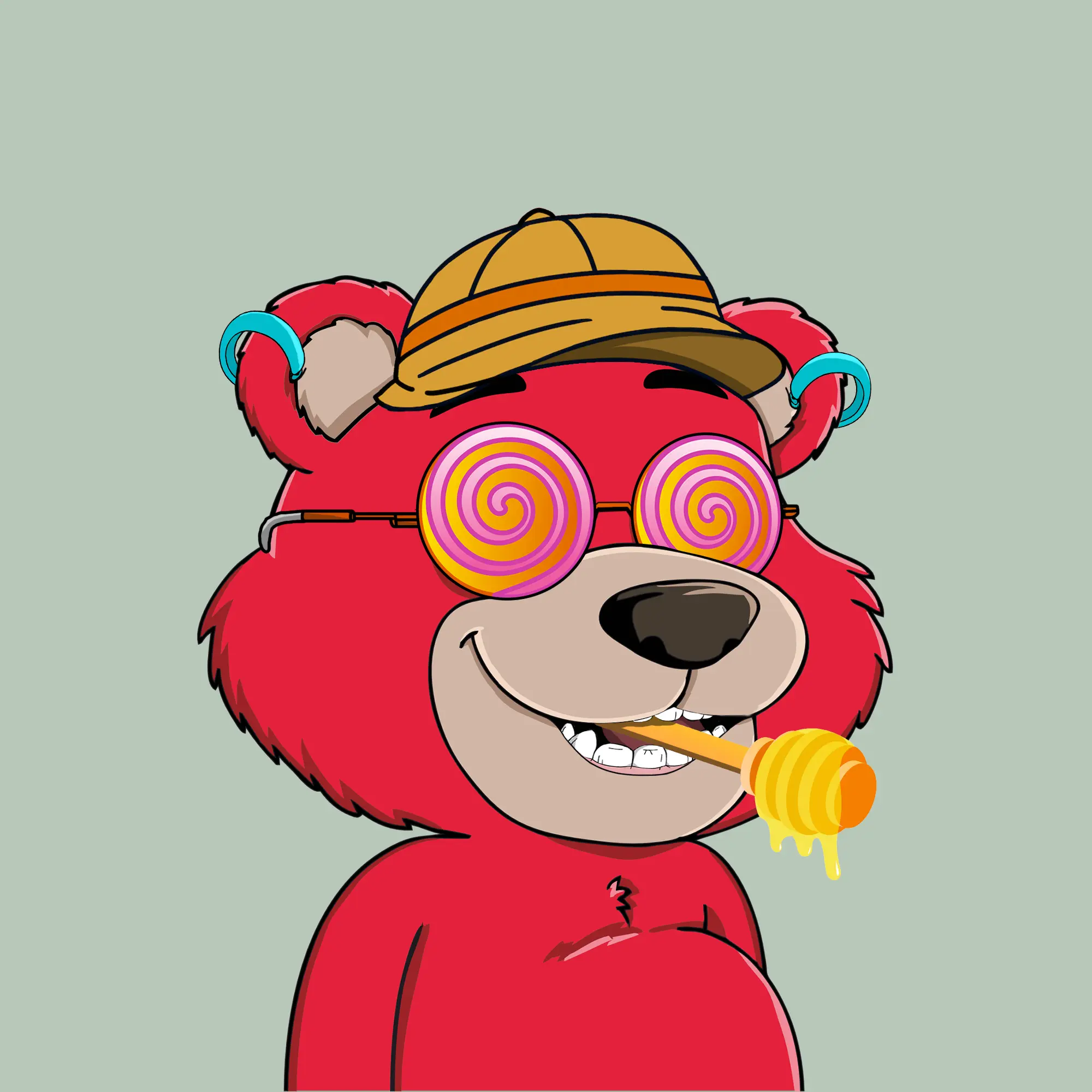 Gluttonous Bears #526 NFT on Algorand