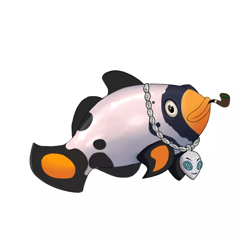 Clown Fish #151 NFT on Algorand