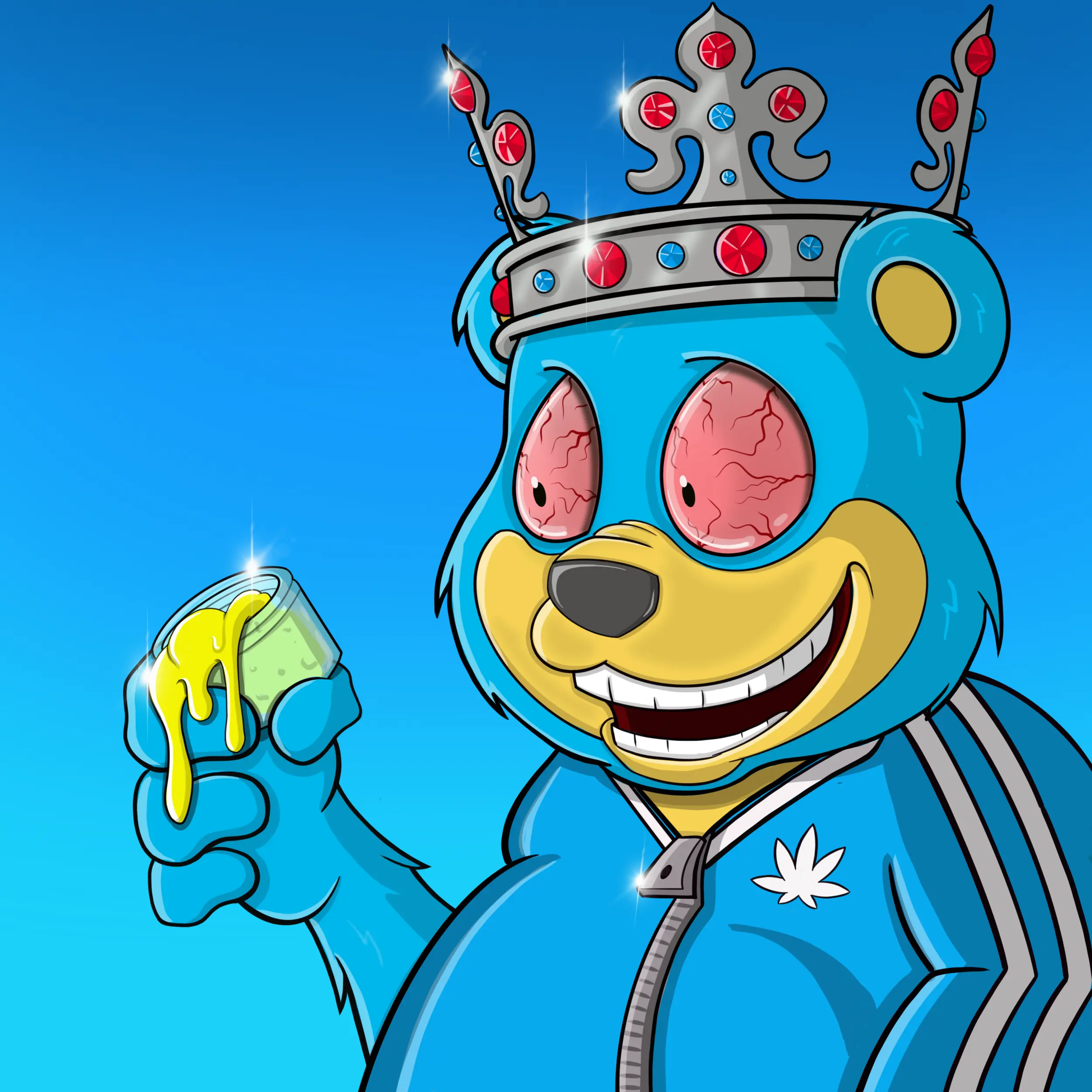 Burnin Bears #378 NFT on Algorand