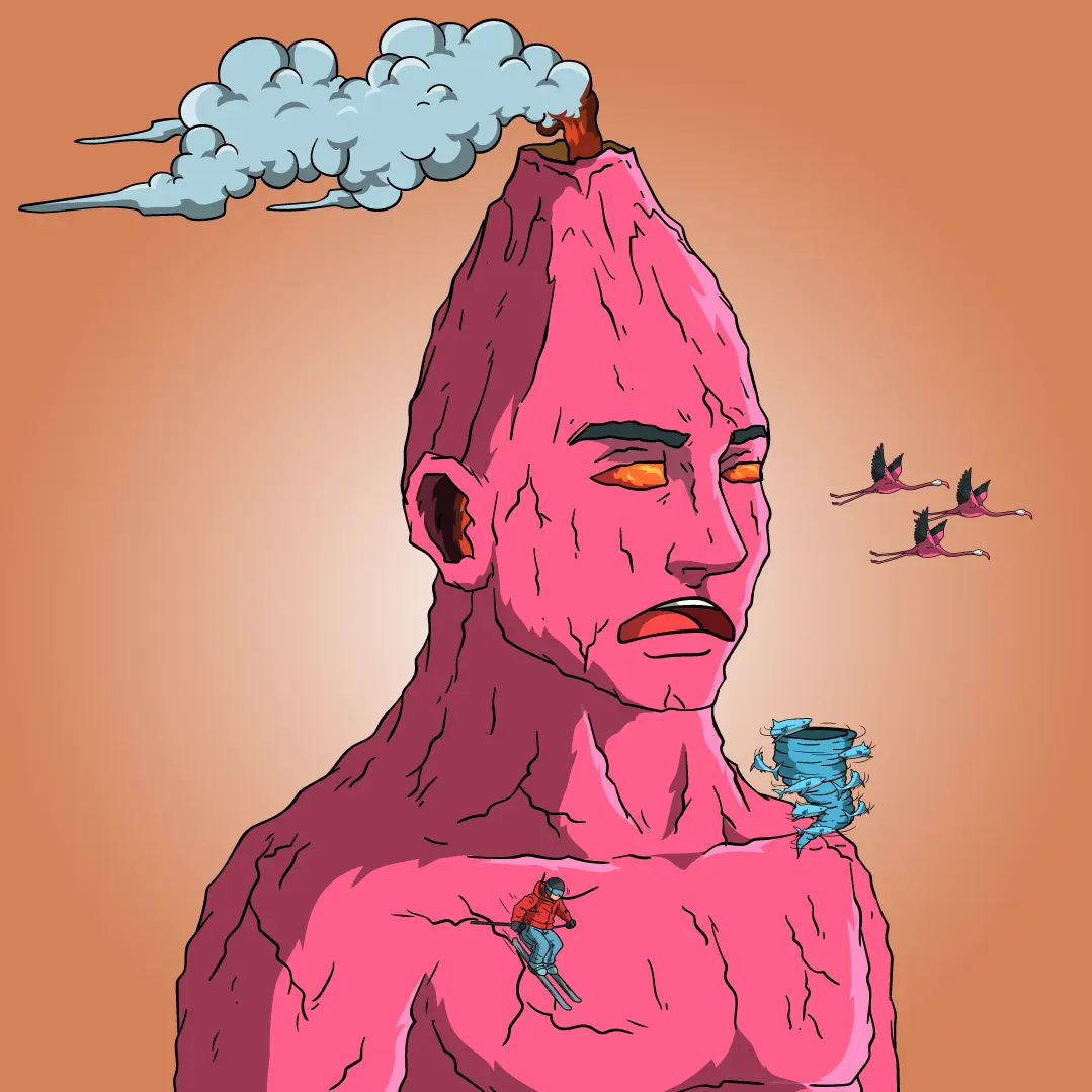 Volcano Boyz #1108 NFT on Algorand