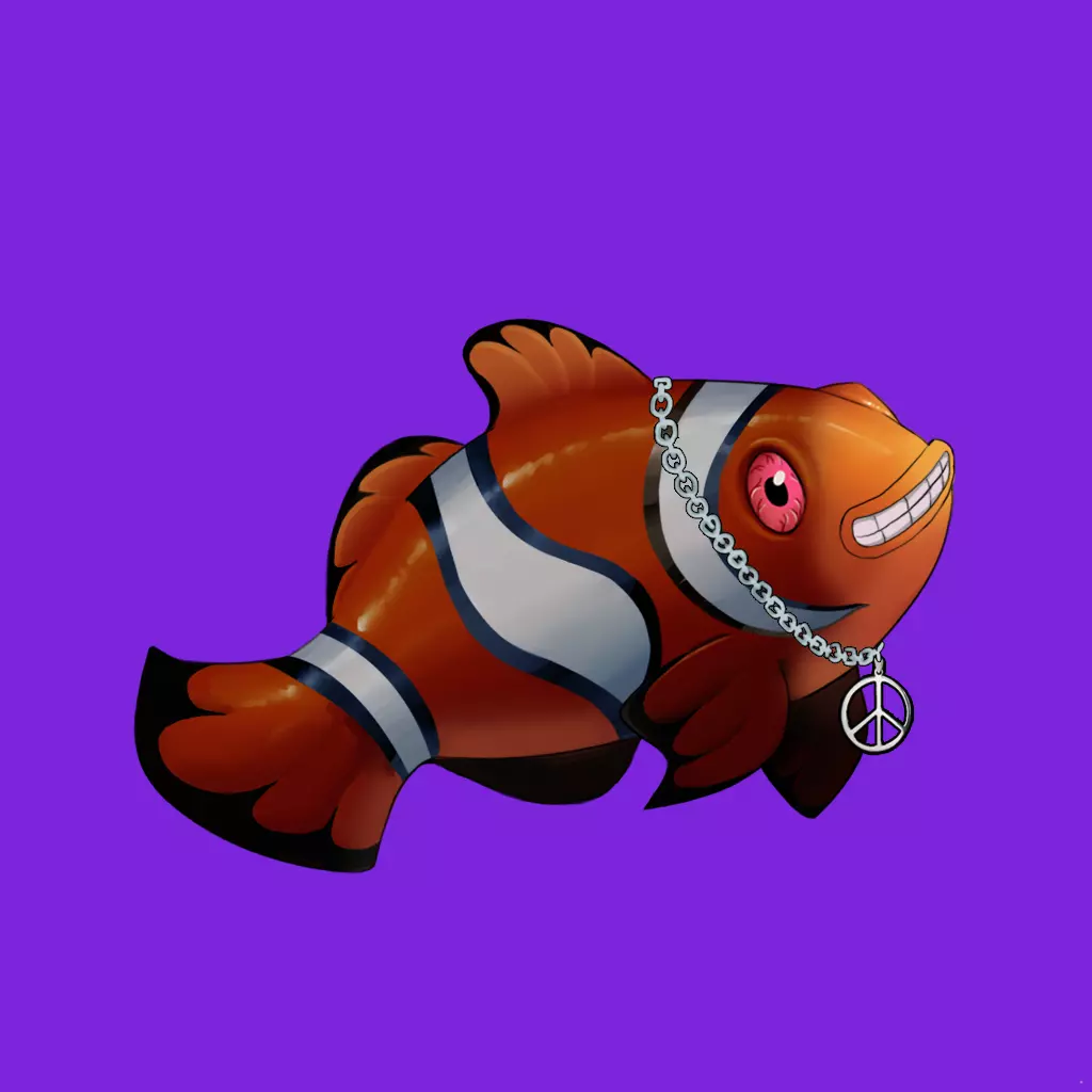 Clown Fish #239 NFT on Algorand