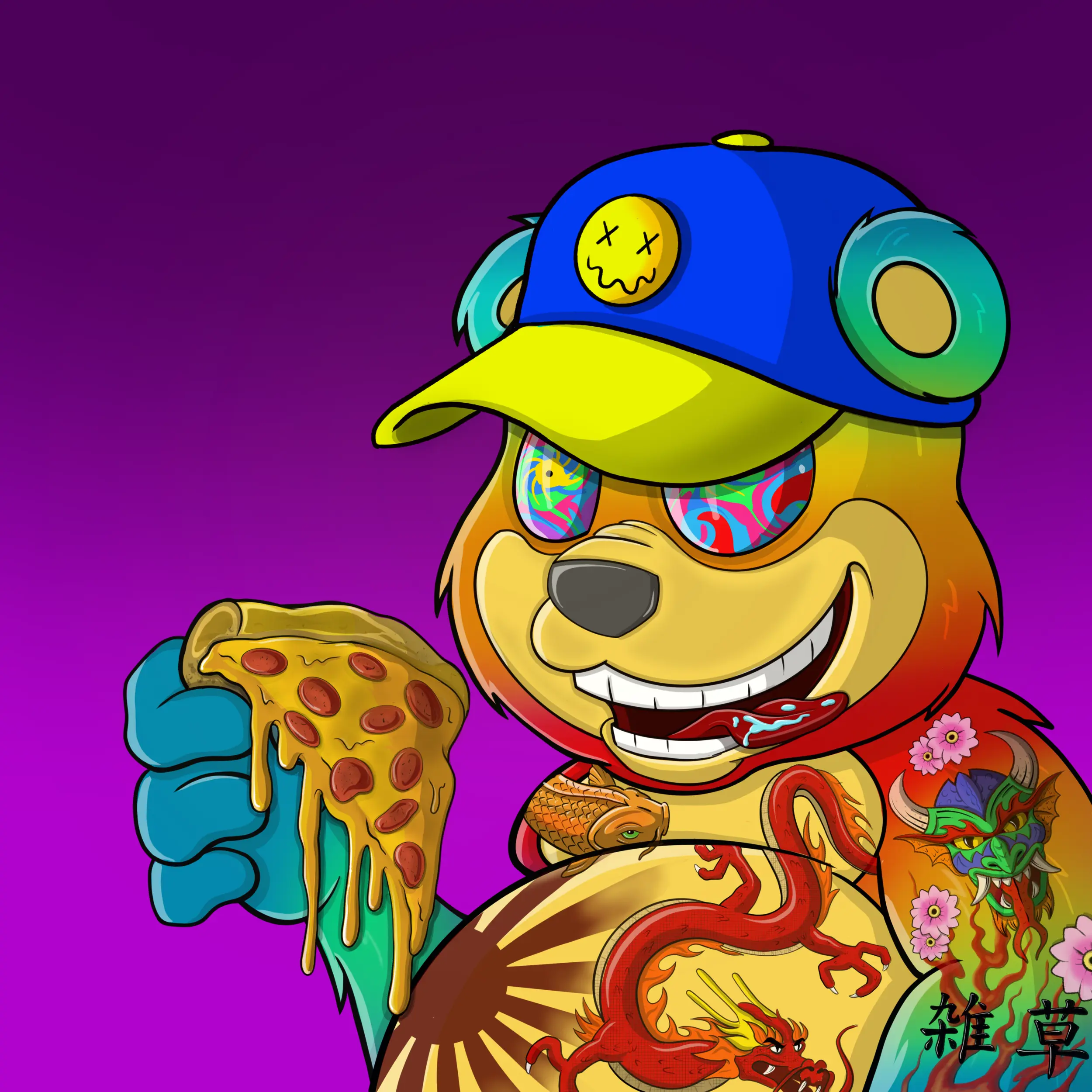 Burnin Bears #1669 NFT on Algorand