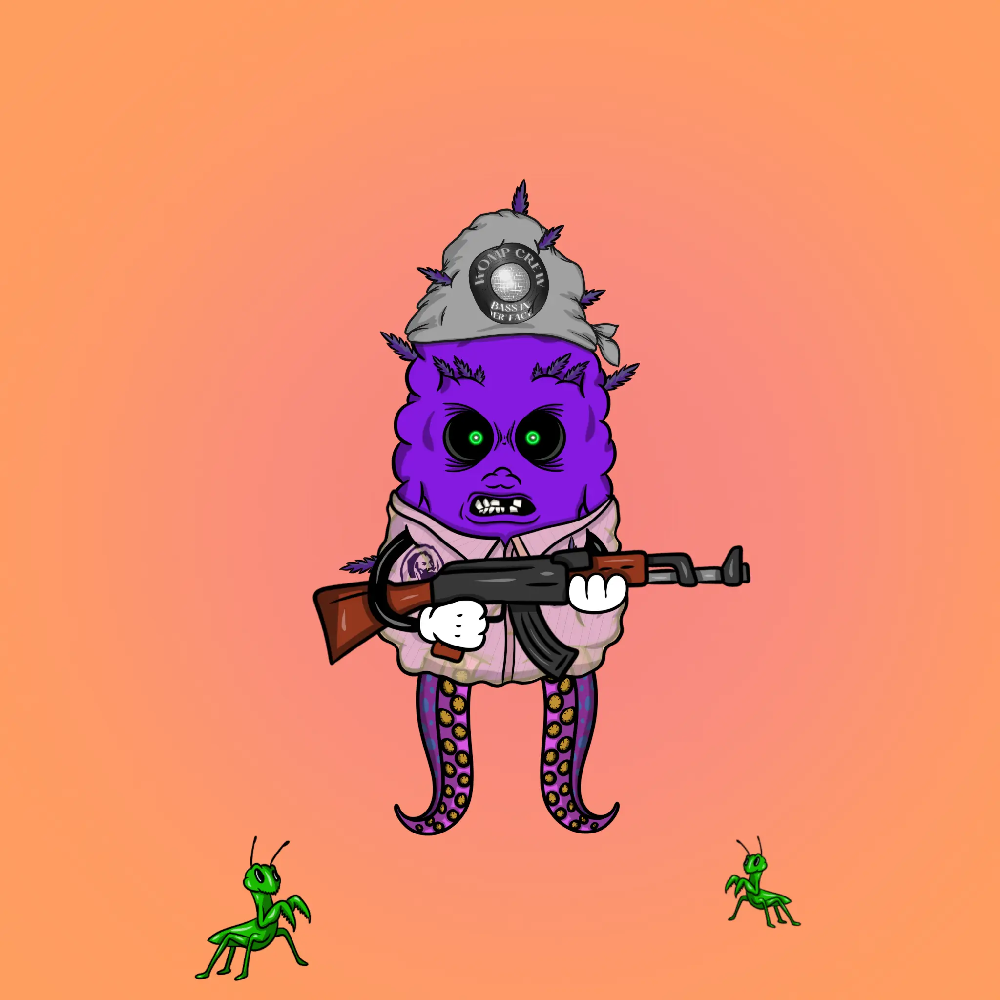 Blazing Budz #743 NFT on Algorand