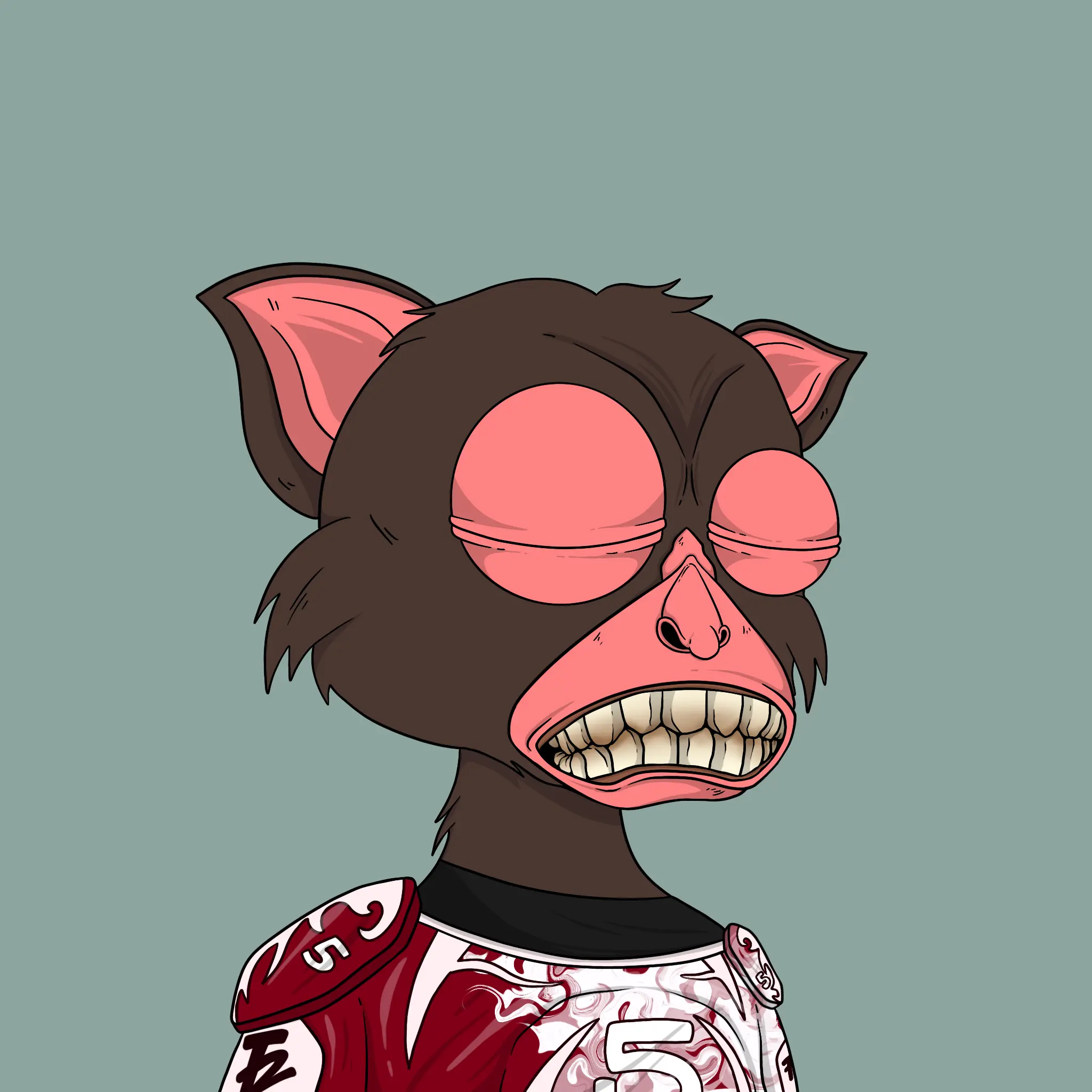 Trendy Tarsier #1927 NFT on Algorand
