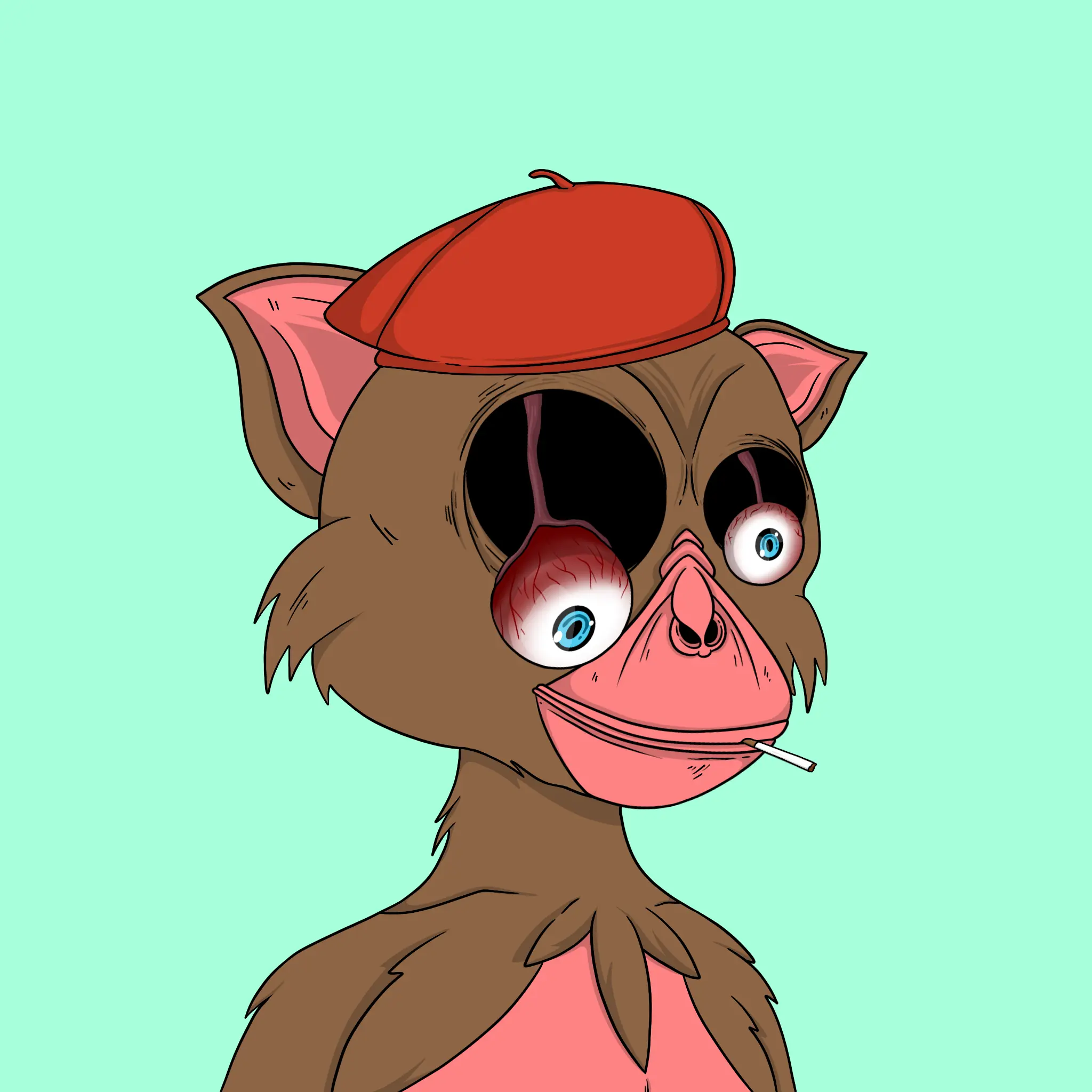 Trendy Tarsier #2797 NFT on Algorand