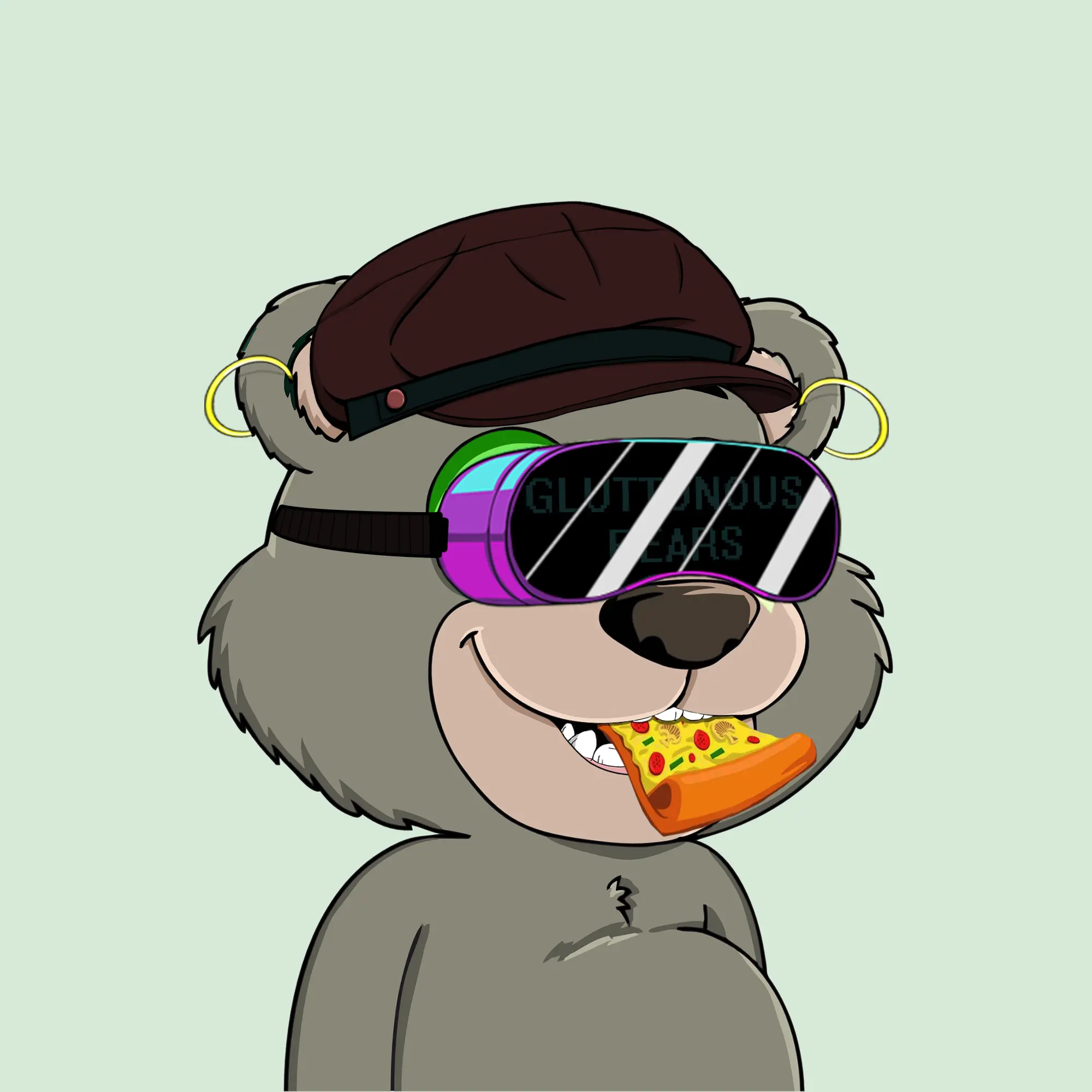 Gluttonous Bears #600 NFT on Algorand