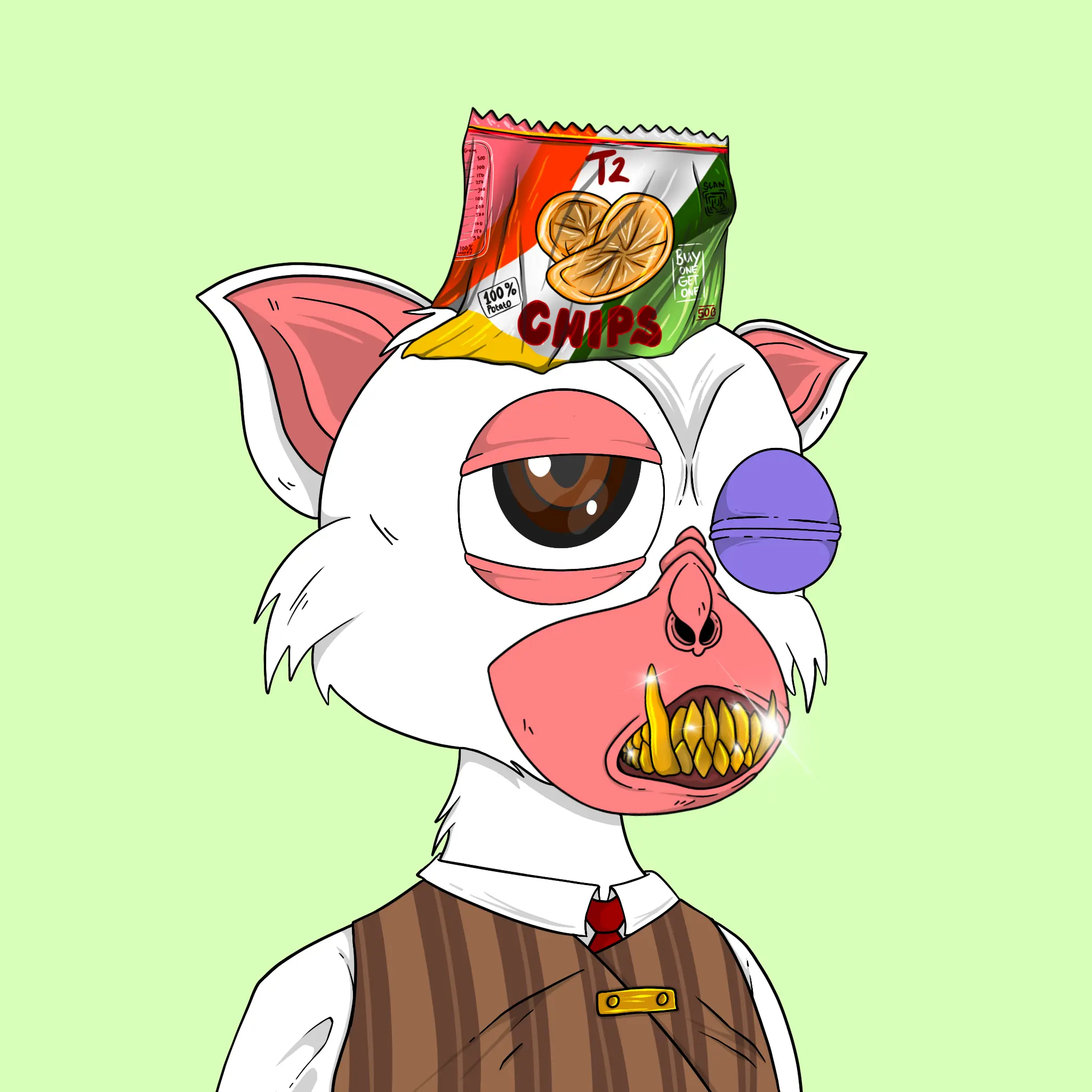 Trendy Tarsier #939 NFT on Algorand