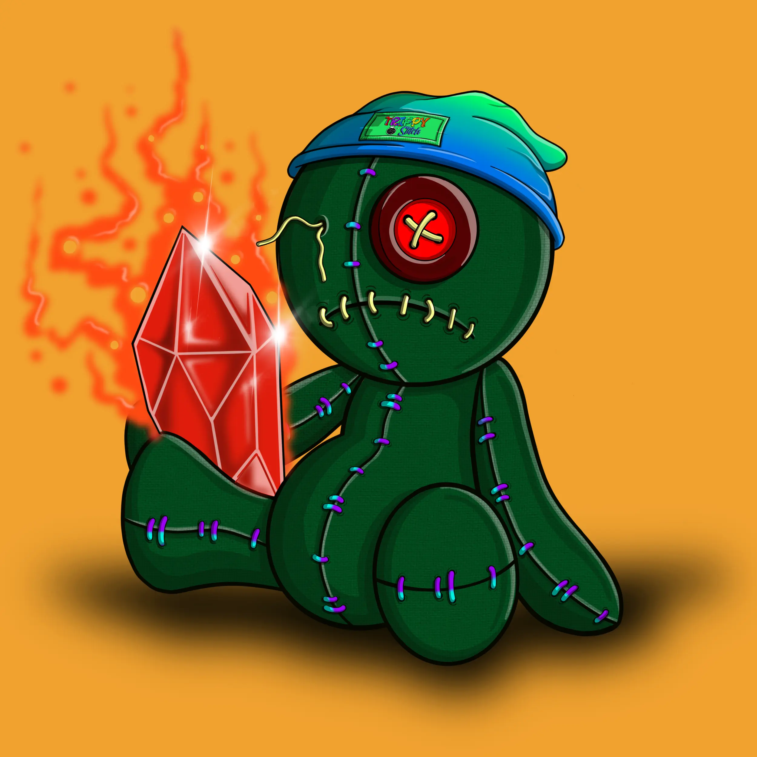 Trippy Stitch #892 NFT on Algorand