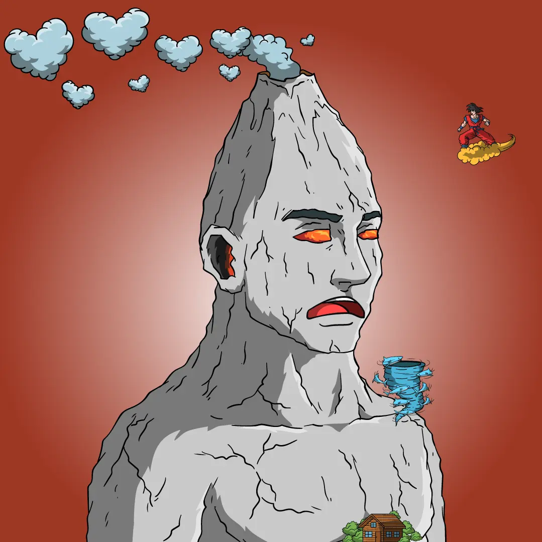 Volcano Boyz #1051 NFT on Algorand