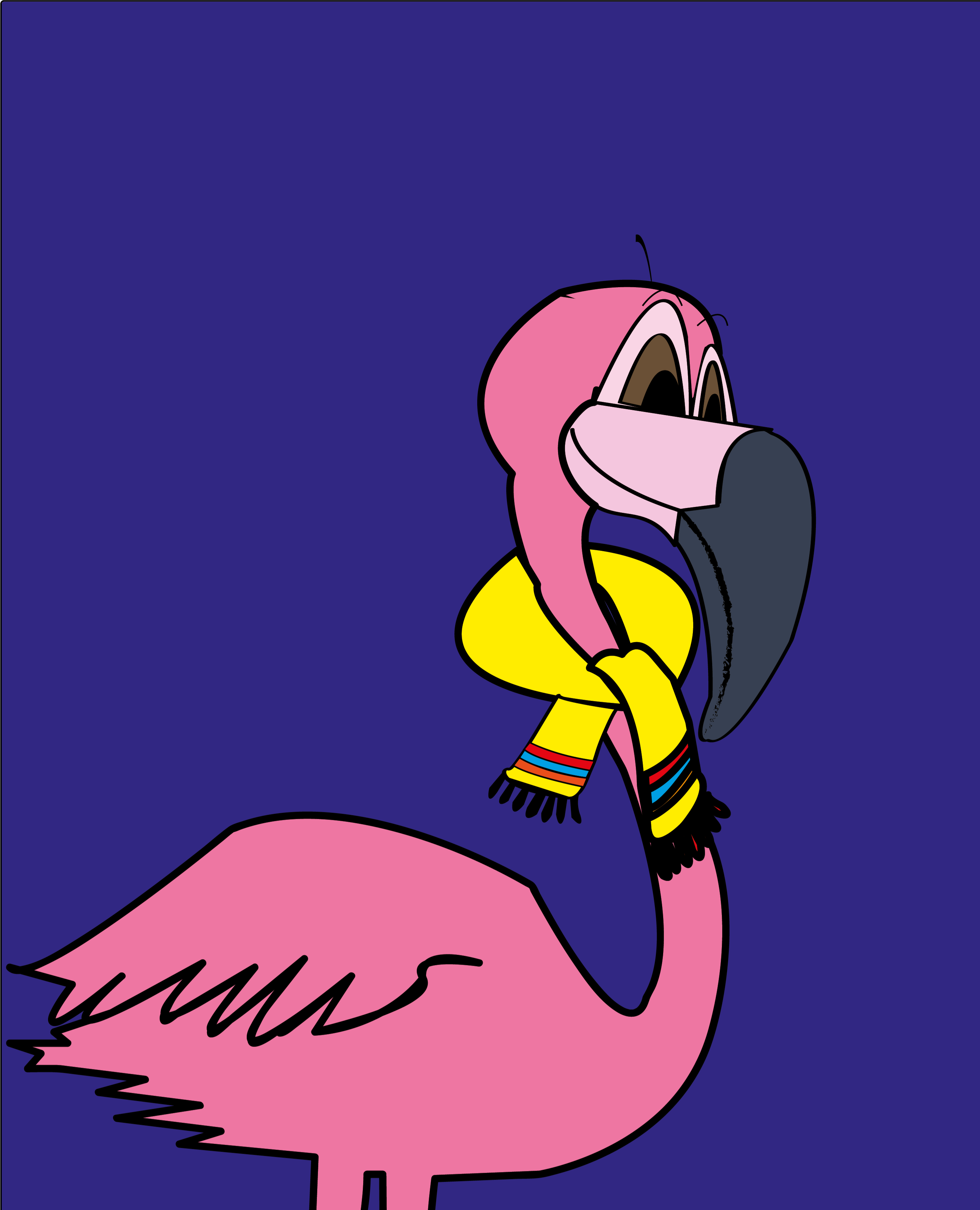 FLAMINGO#5 NFT on Algorand