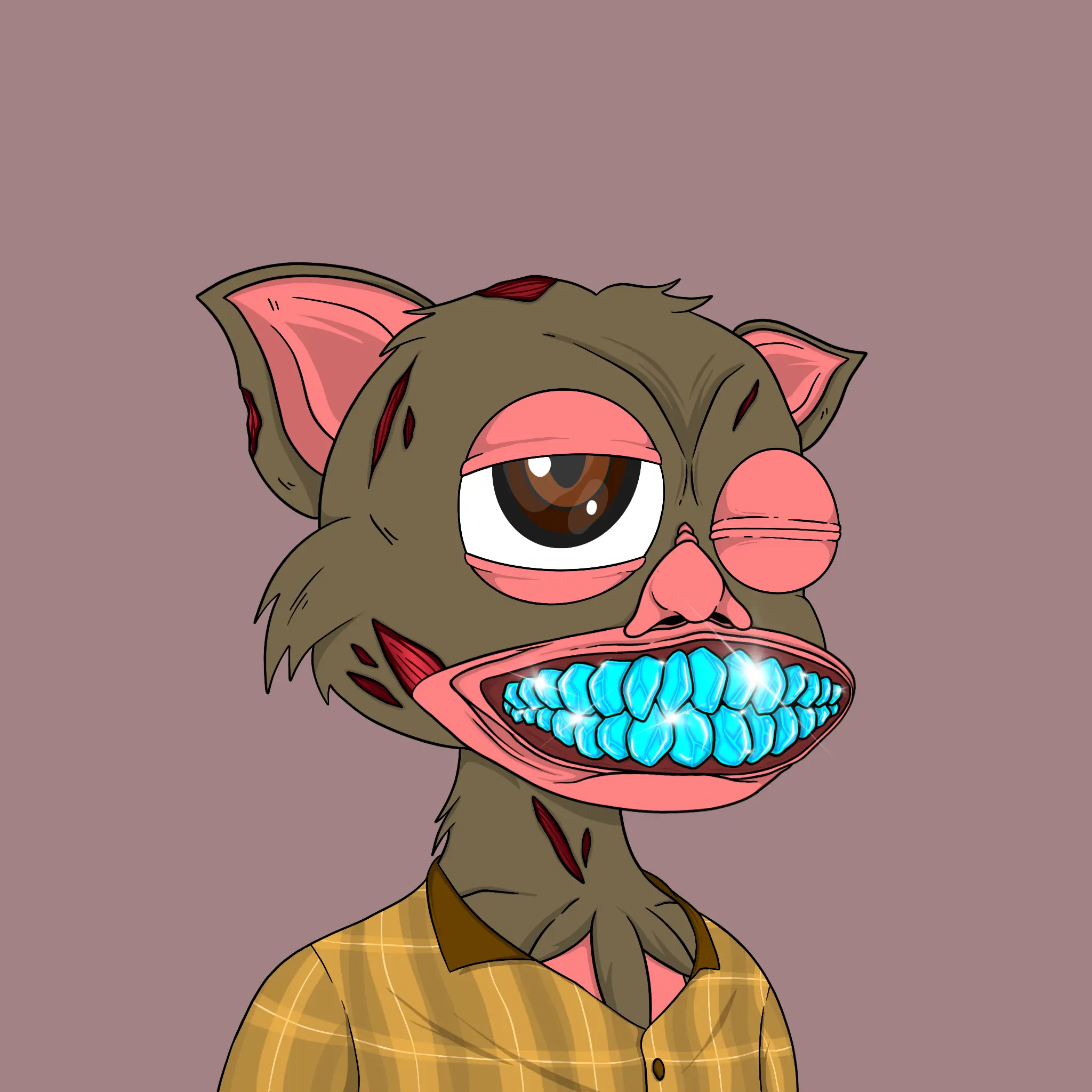 Trendy Tarsier #2696 NFT on Algorand