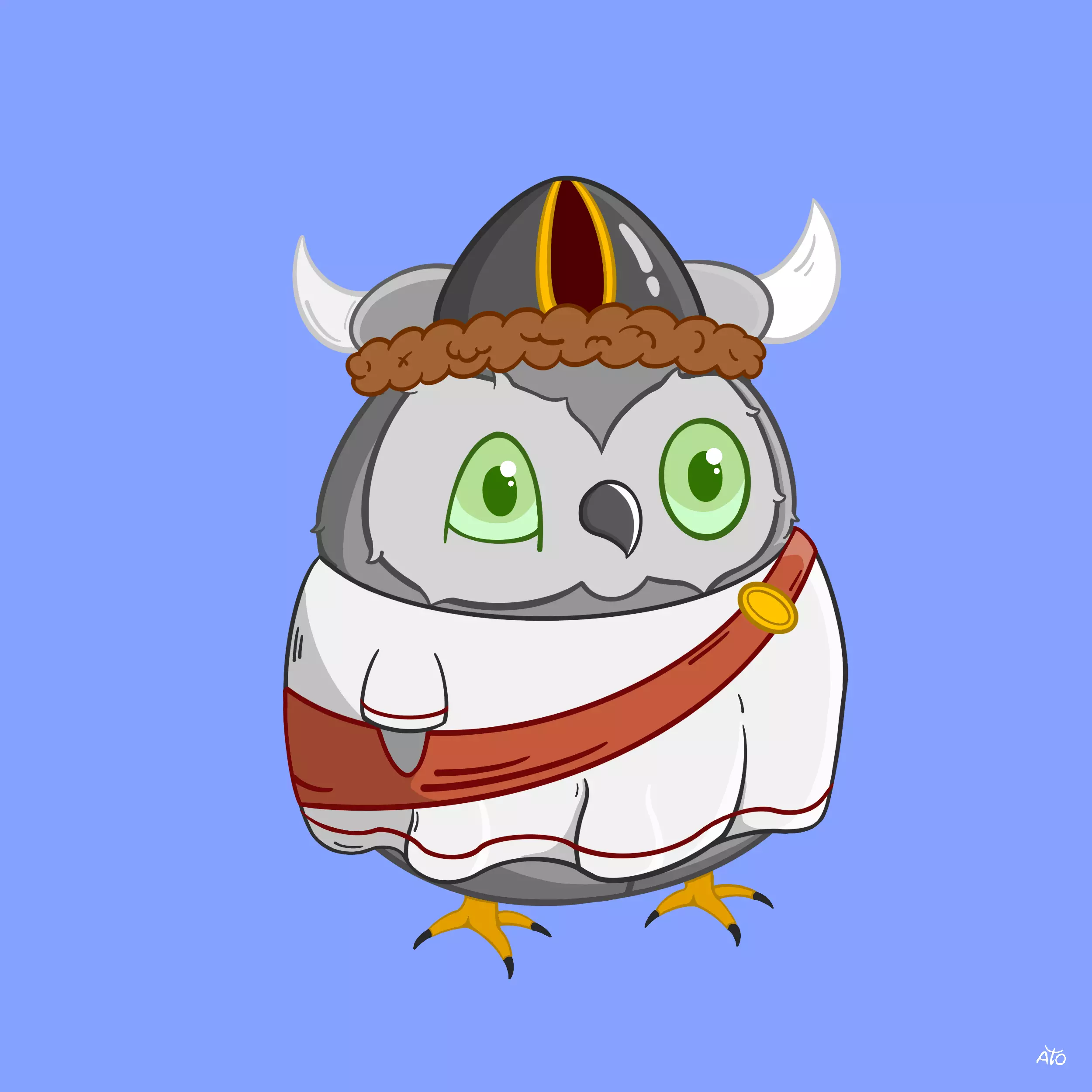 Baby Hoot Group #1032 NFT on Algorand