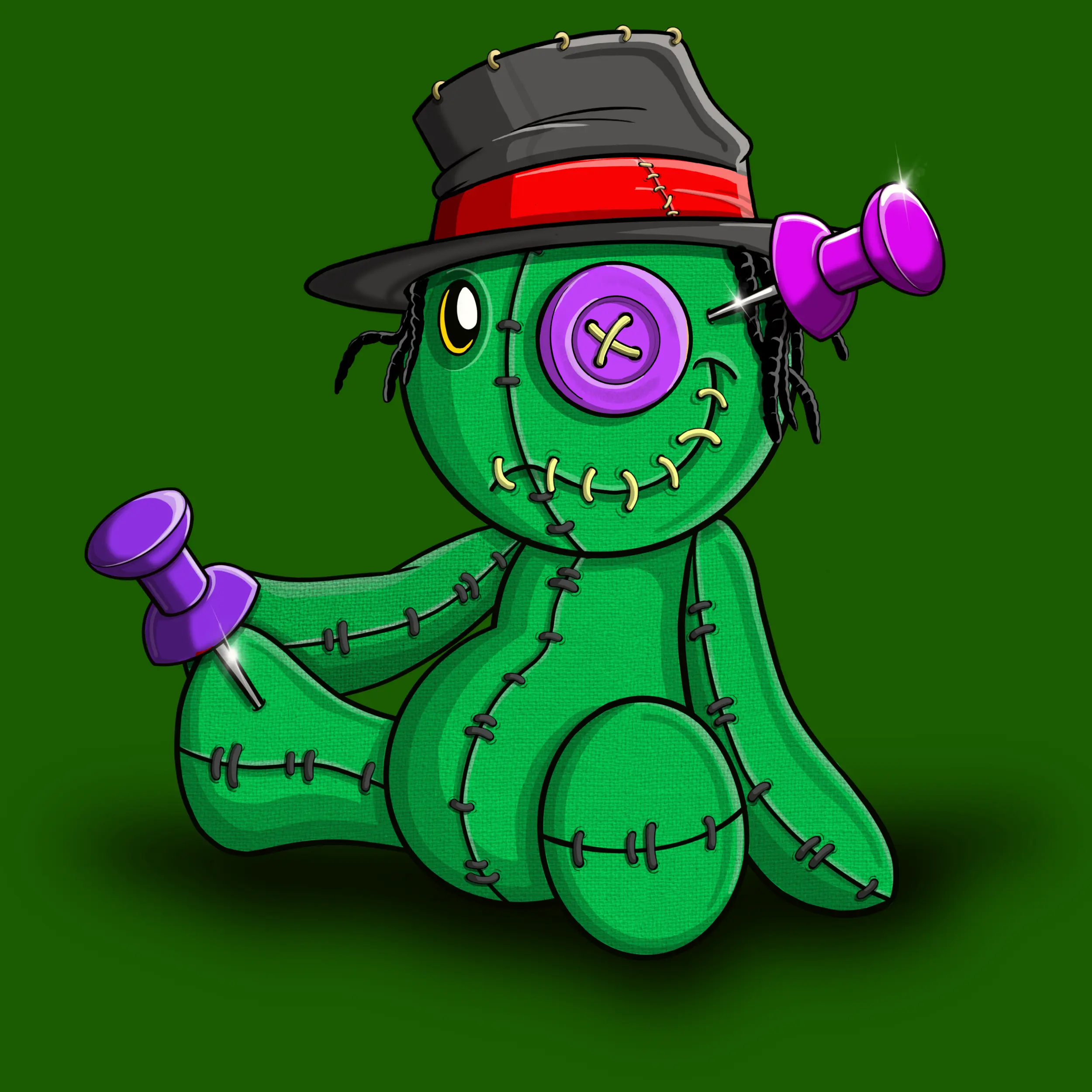 Trippy Stitch #1125 NFT on Algorand