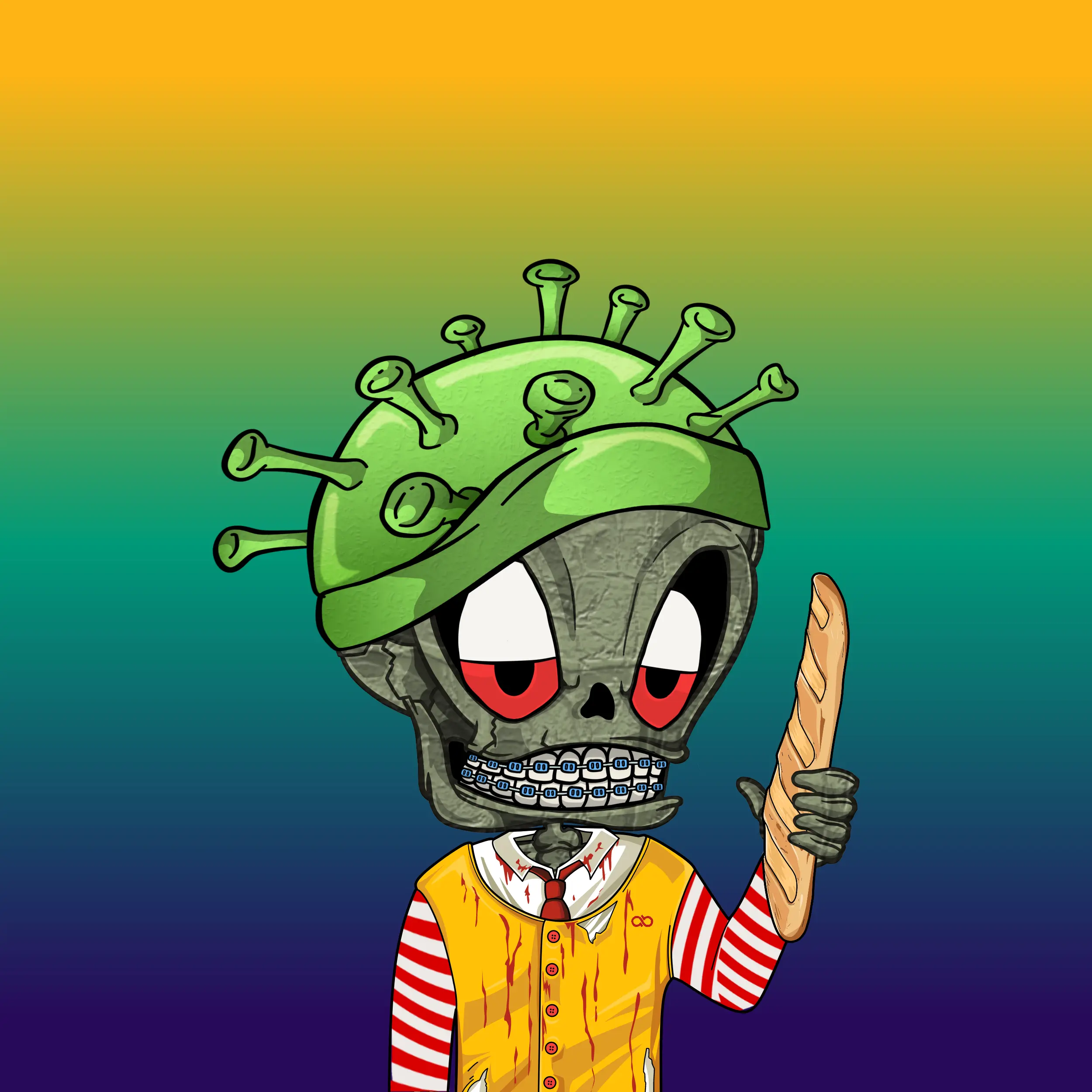 BoneBuddies #1068 NFT on Algorand