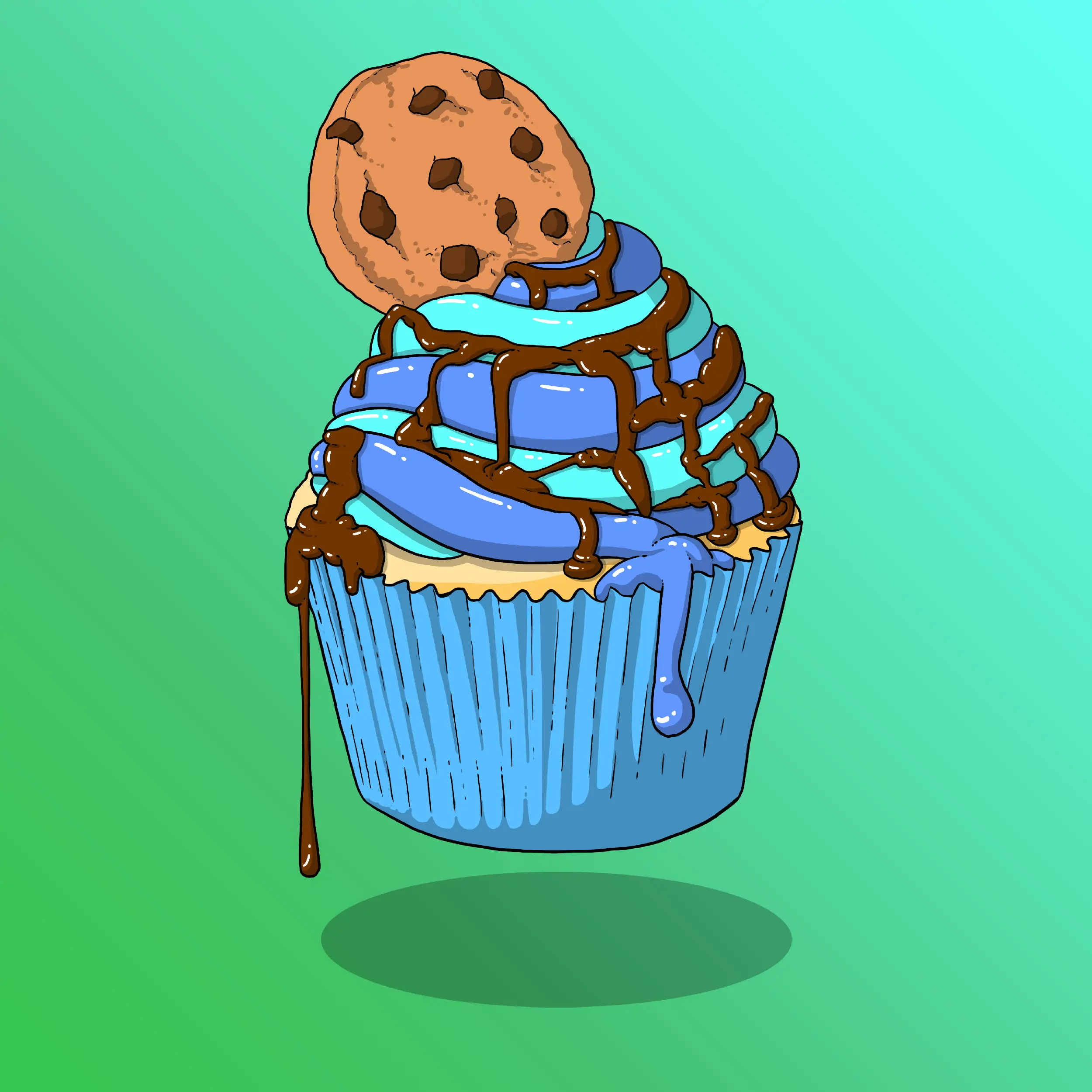 Cupcakes #130 NFT on Algorand