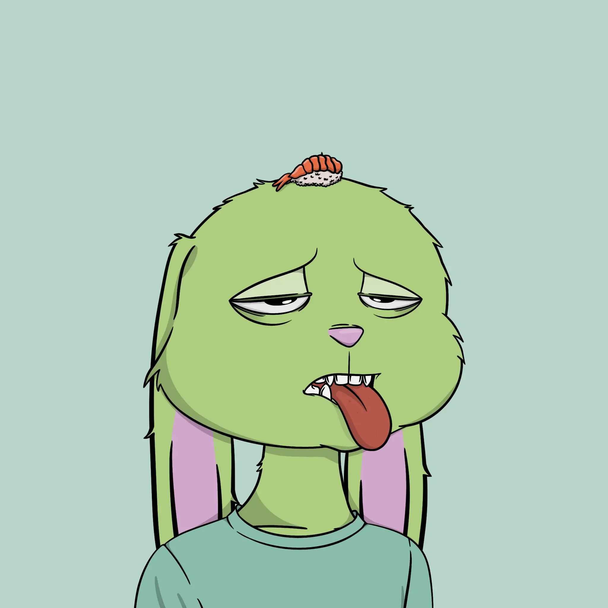 Bad Bunny Society #1244 NFT on Algorand