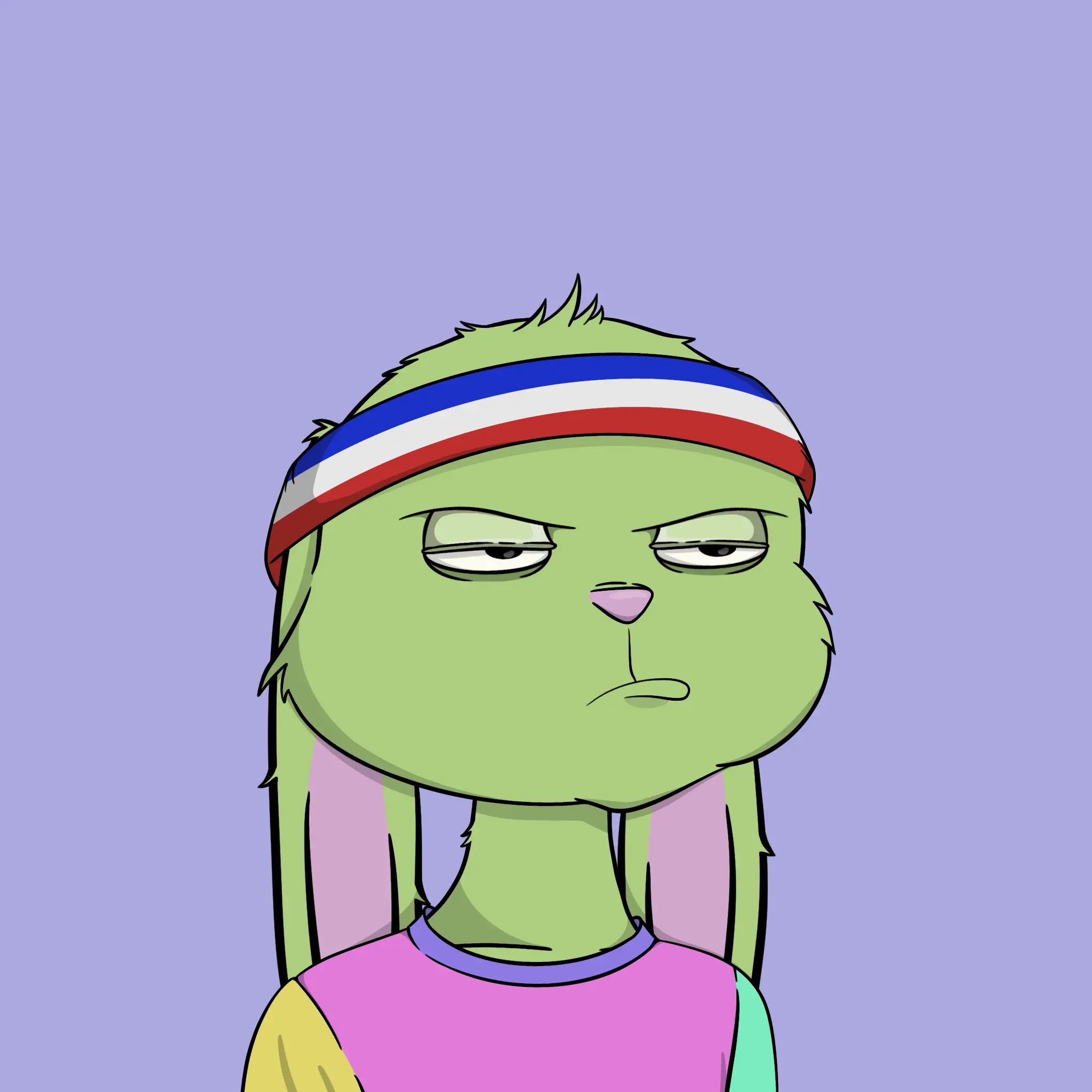 Bad Bunny Society #3081 NFT on Algorand