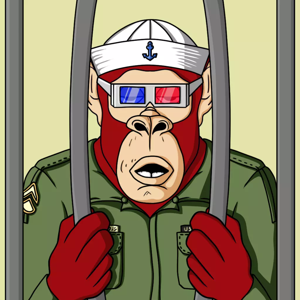 Prisoner Apes #422 NFT on Algorand