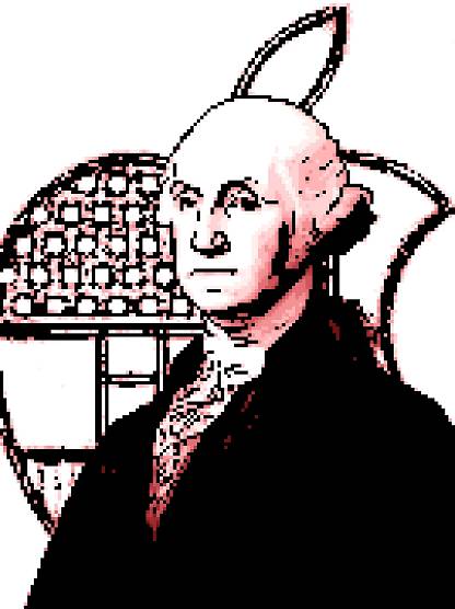 Pixel ART 007 George Washington