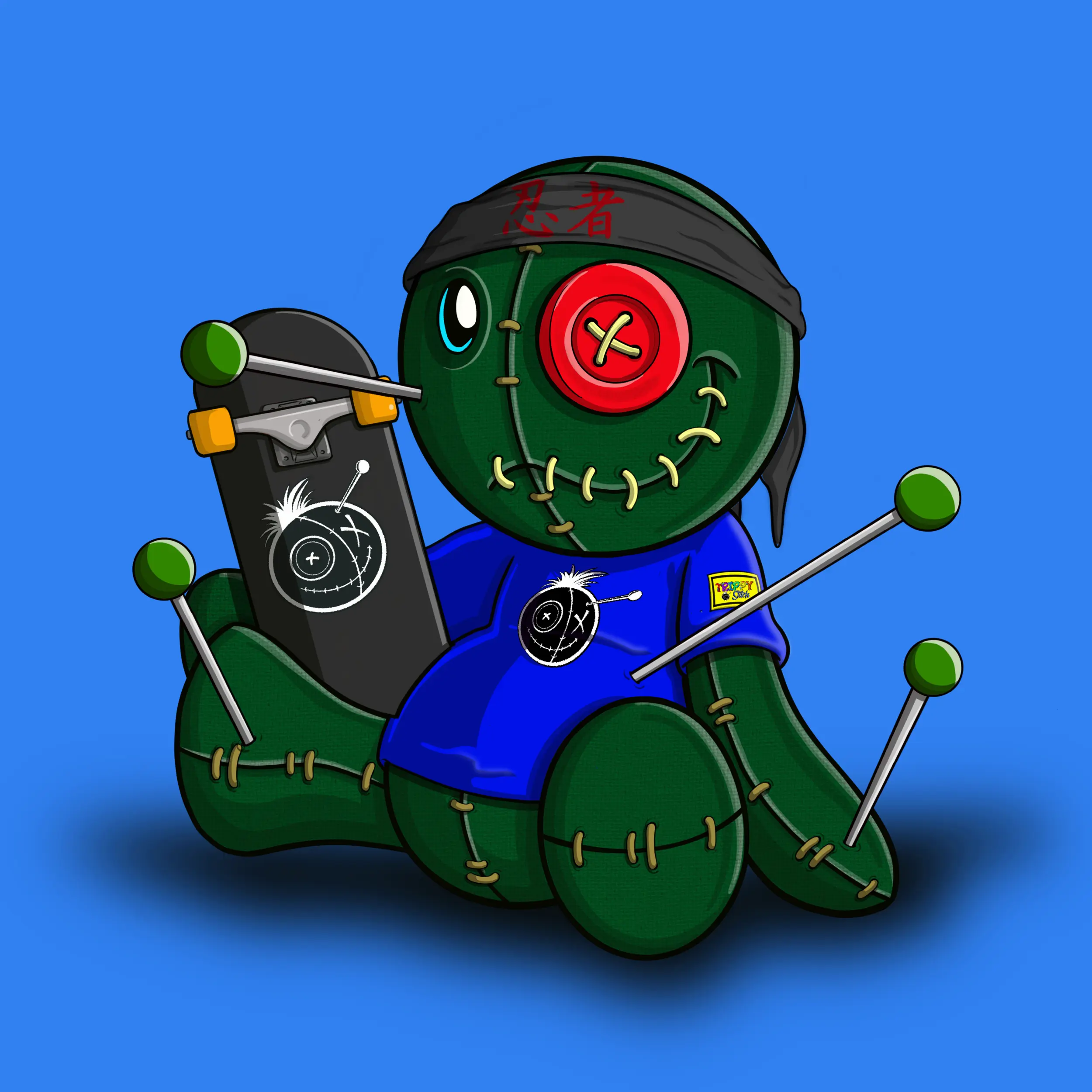 Trippy Stitch #372 NFT on Algorand