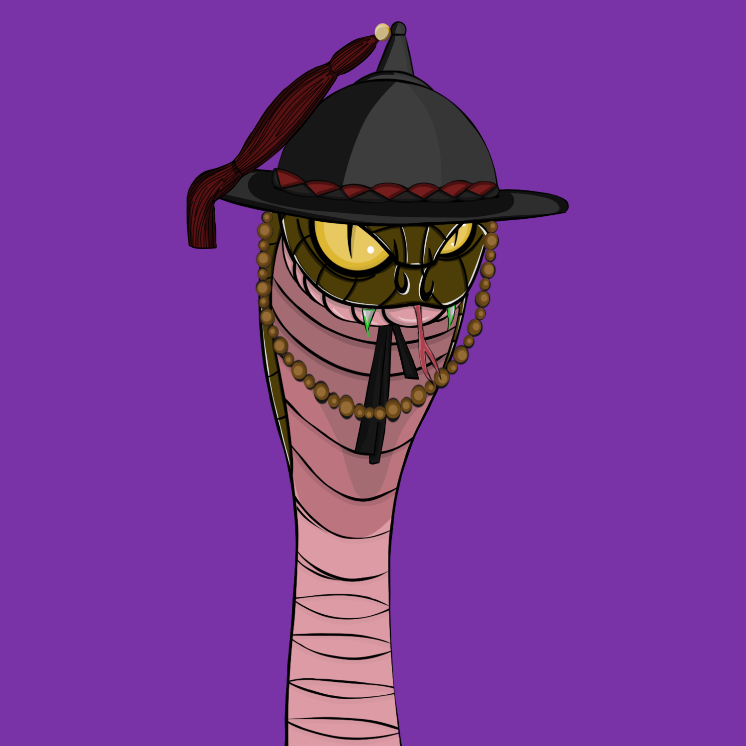 The Snake Cartel #92 NFT on Algorand