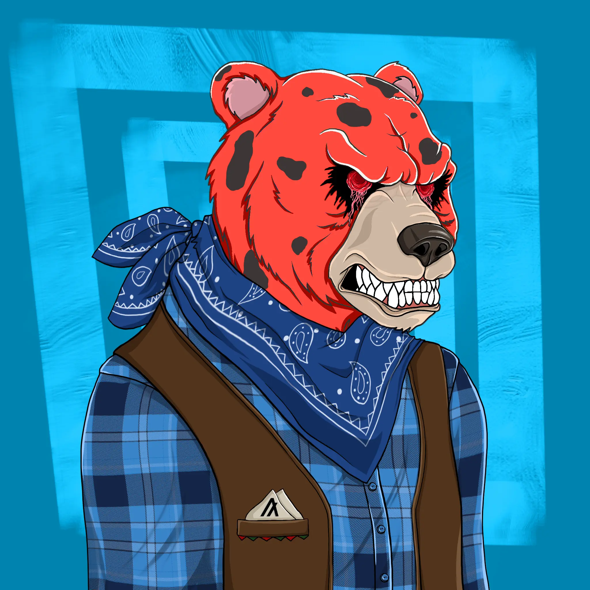 Mad Bears #591 NFT on Algorand