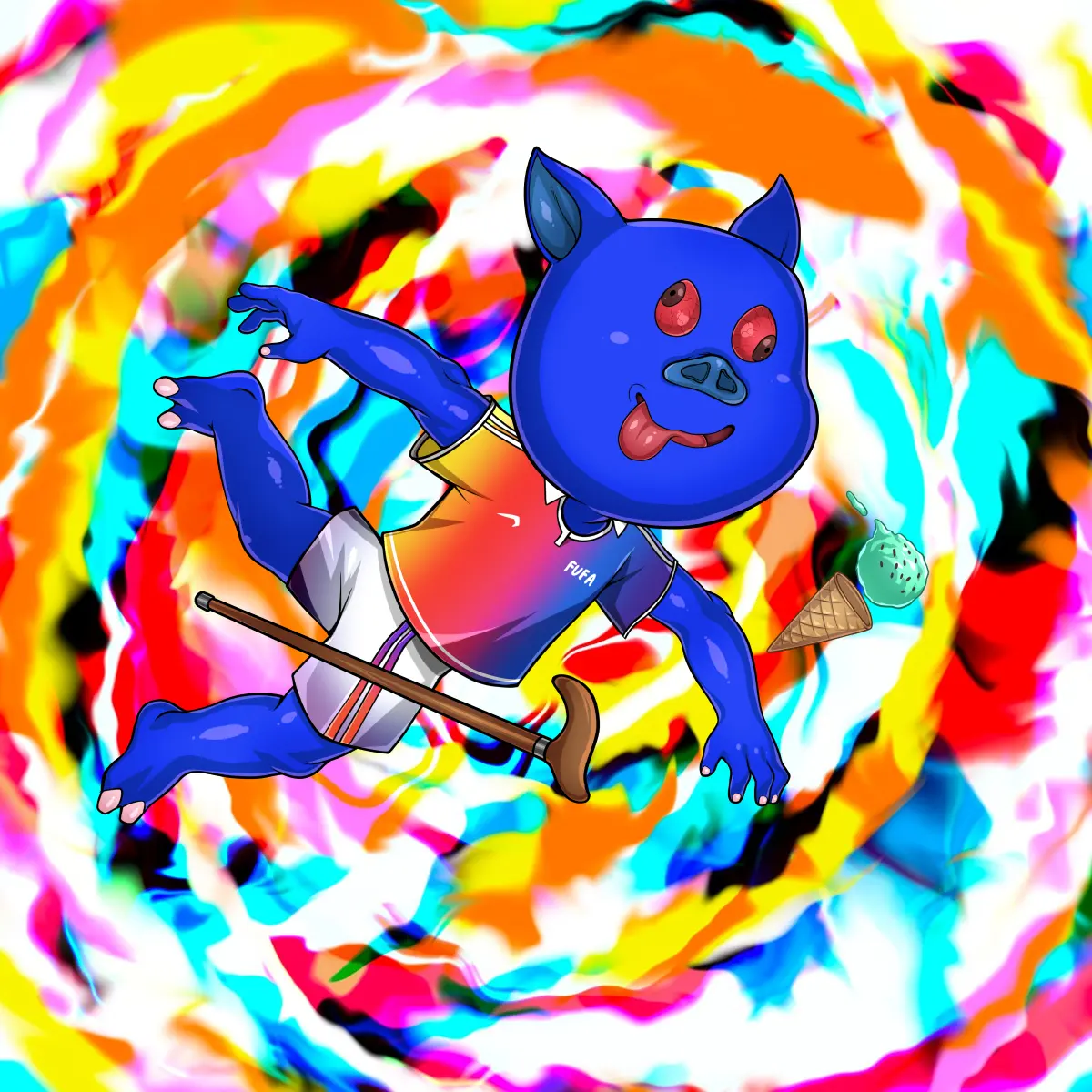 Rug Friends  #2787 NFT on Algorand