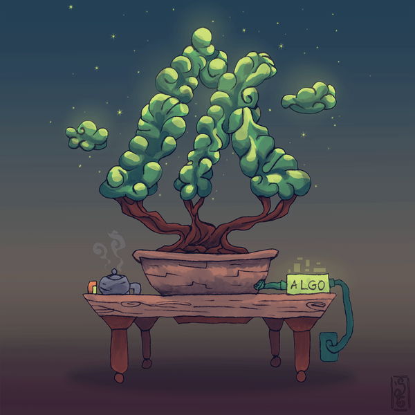 Image of AlgoFauna #10: Algo Cloud Bonsai