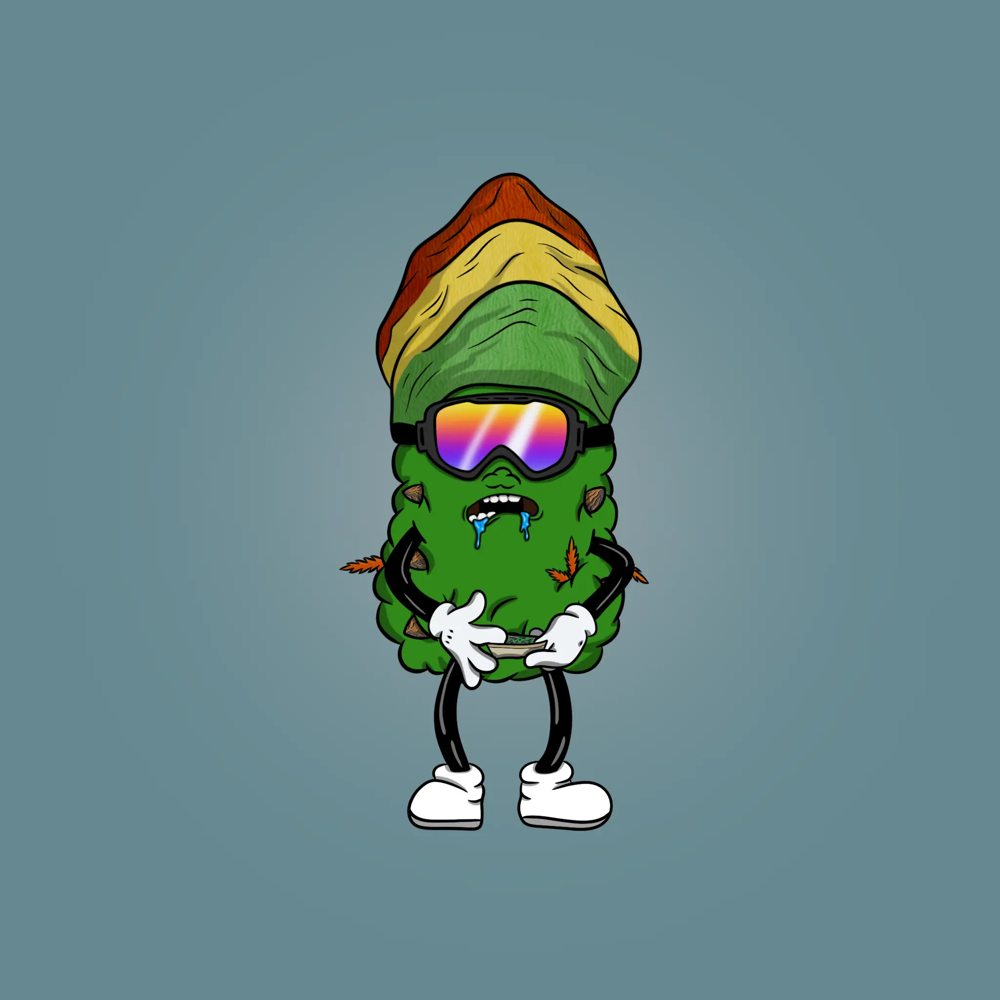 Blazing Budz #143 NFT on Algorand